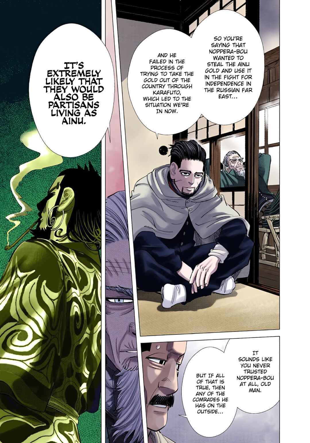 Page 13 Chapter 70 Golden Kamuy (Official Colored)