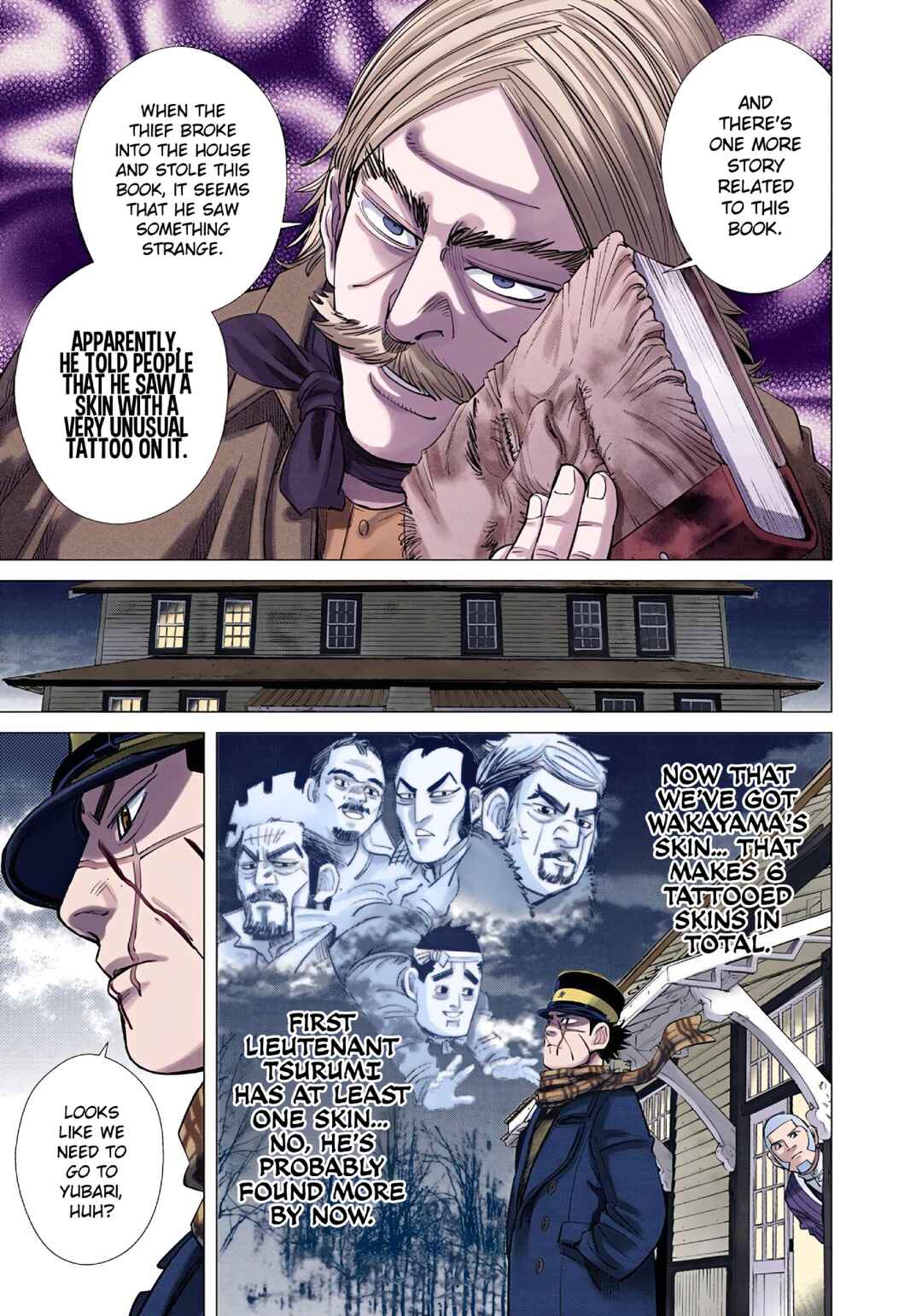 Page 17 Chapter 70 Golden Kamuy (Official Colored)