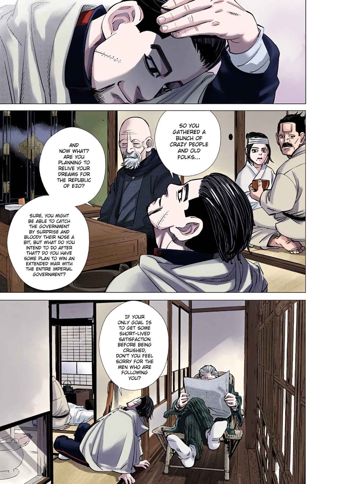 Page 9 Chapter 70 Golden Kamuy (Official Colored)