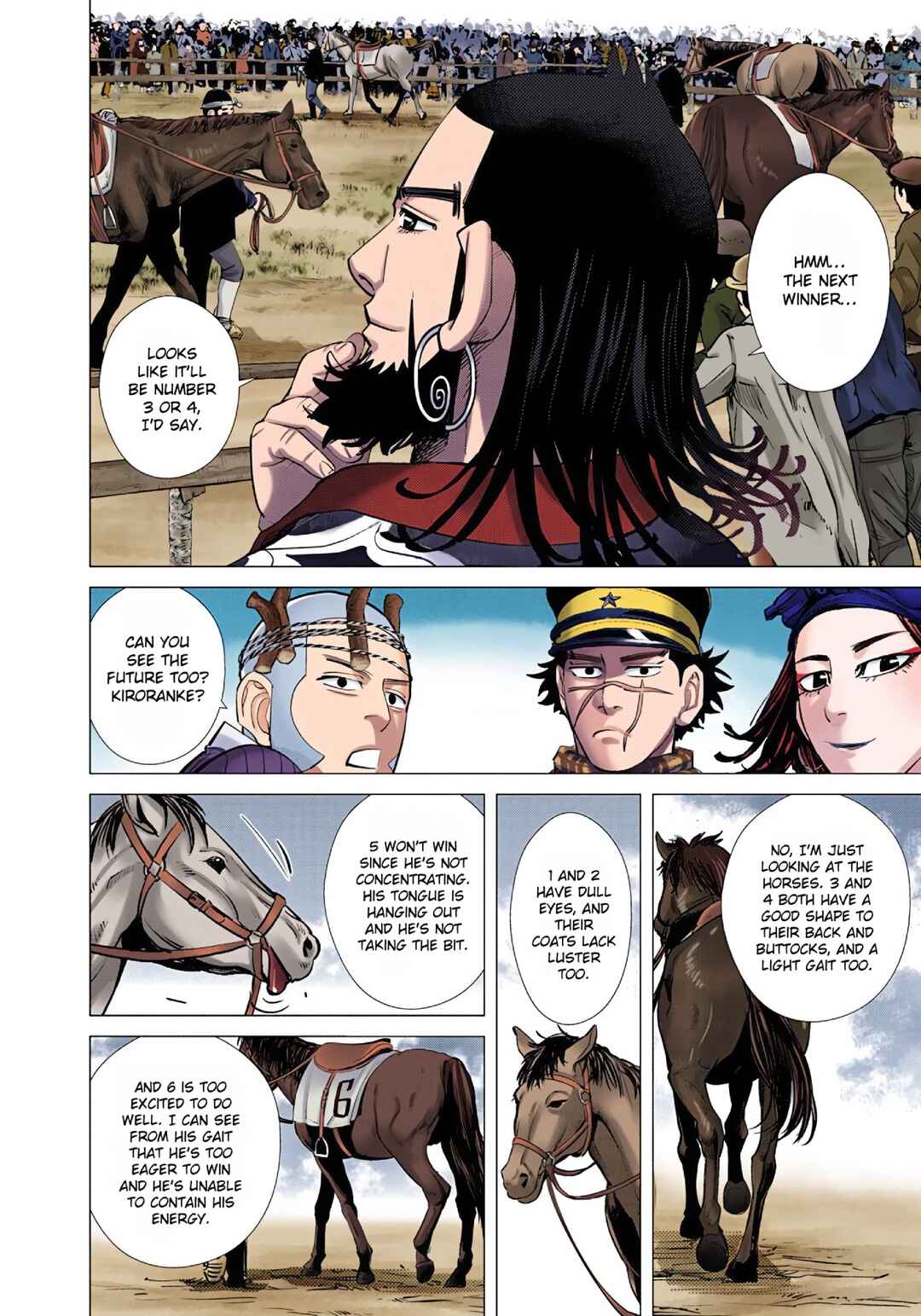 Page 12 Chapter 61 Golden Kamuy (Official Colored)