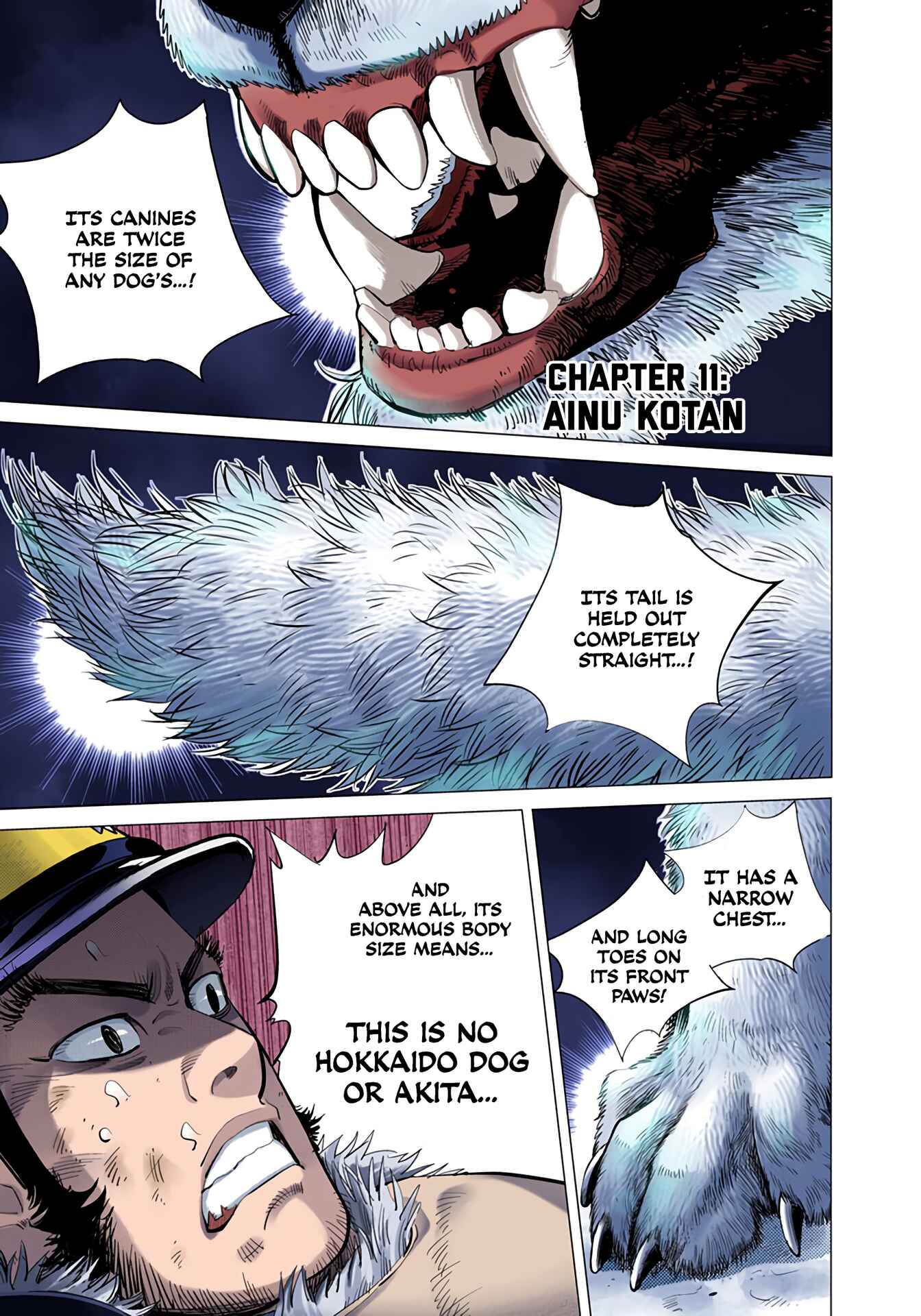 Page 1 Chapter 11 Golden Kamuy (Official Colored)