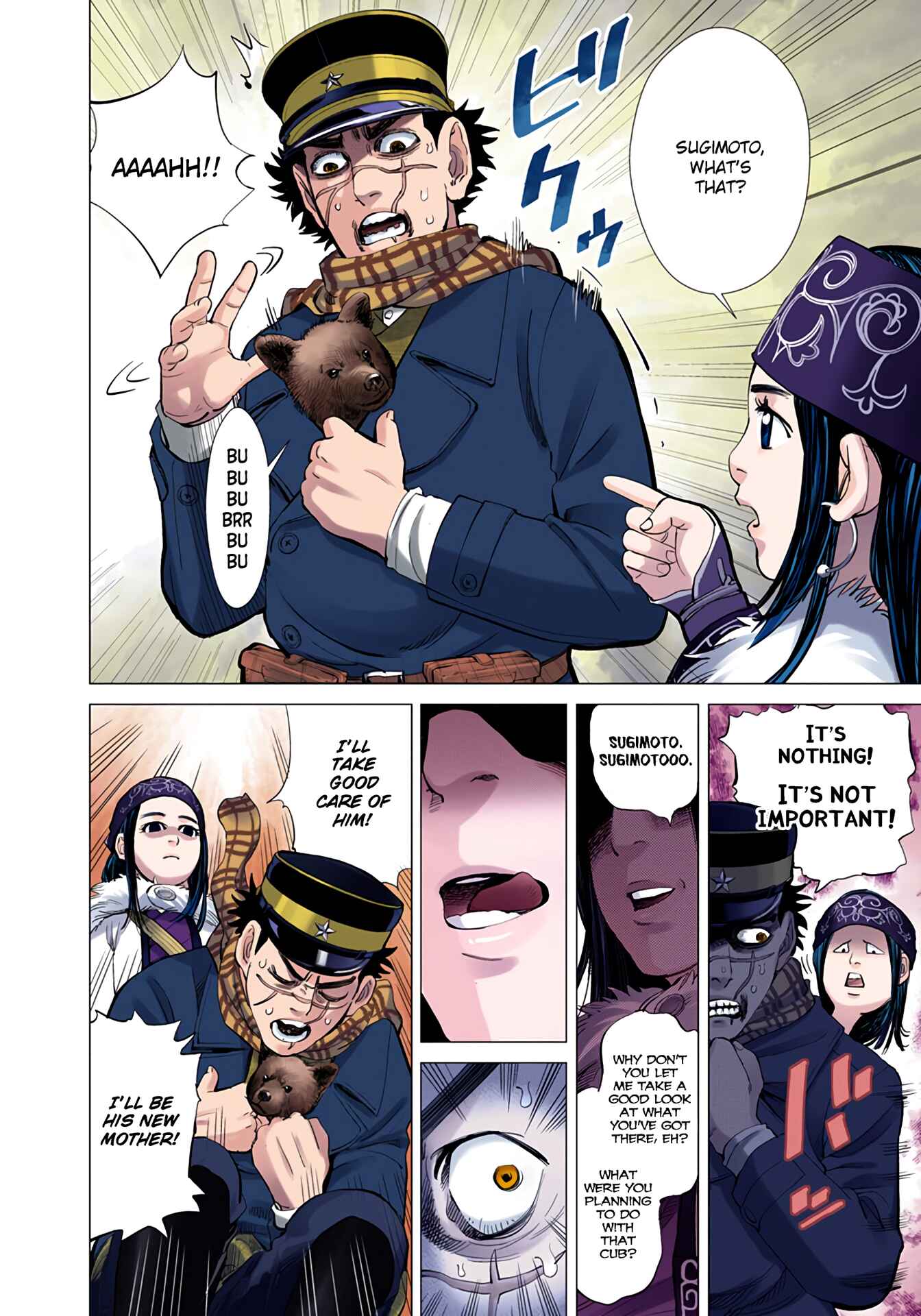 Page 8 Chapter 11 Golden Kamuy (Official Colored)