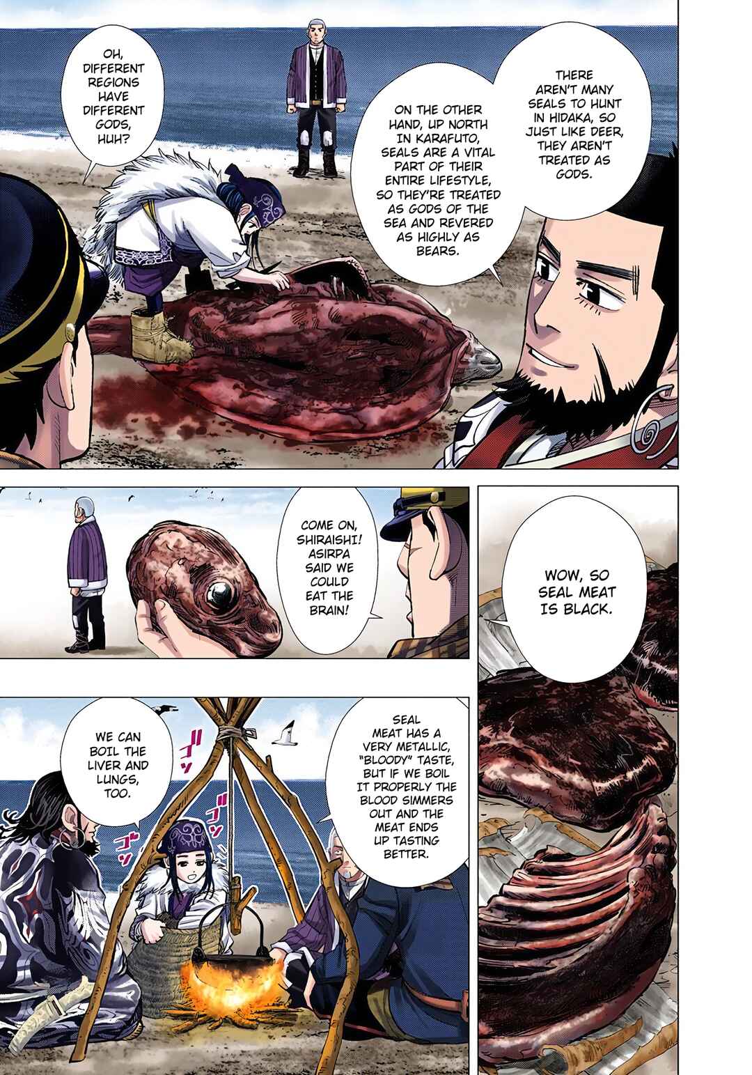 Page 5 Chapter 63 Golden Kamuy (Official Colored)
