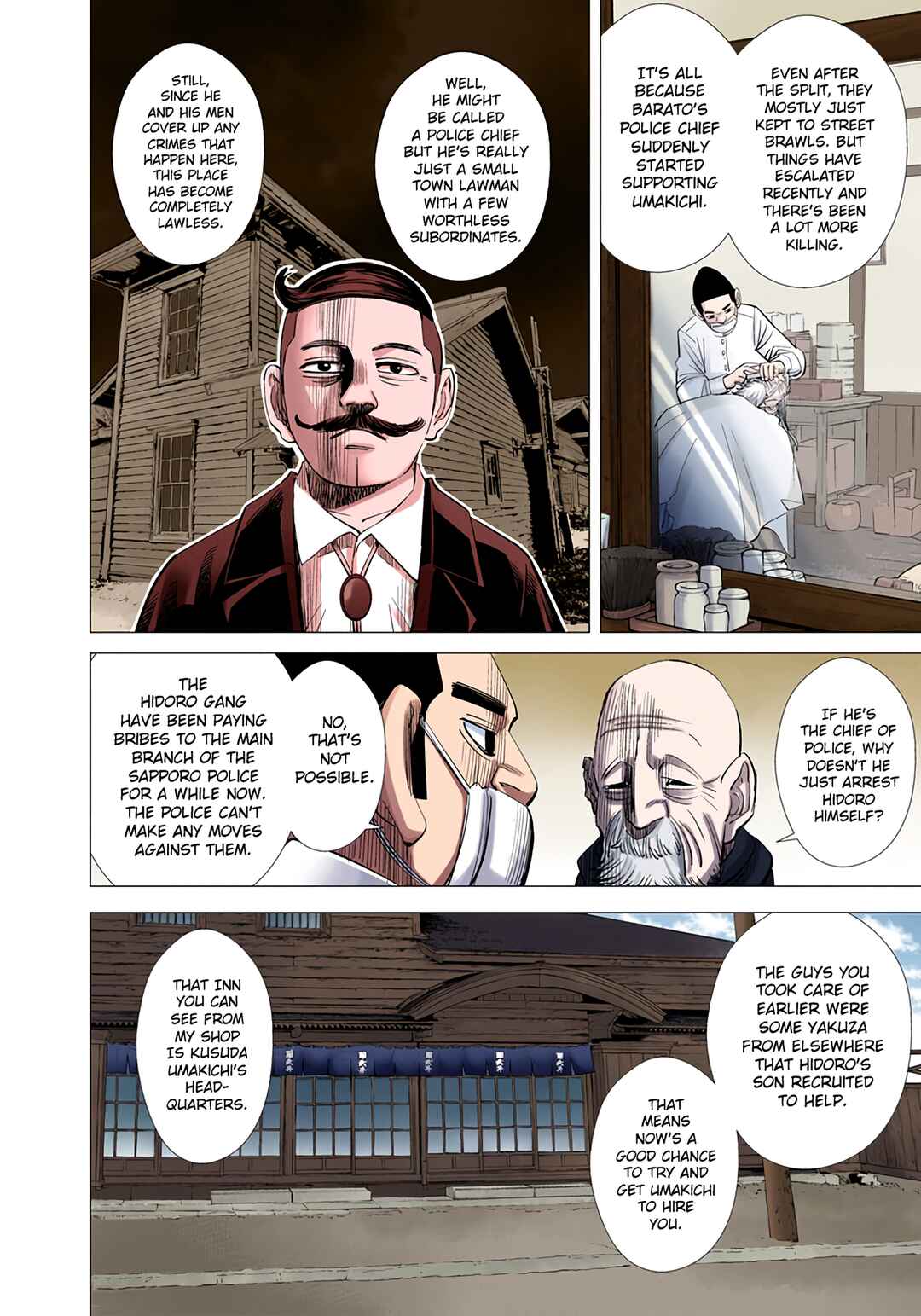 Page 10 Chapter 55 Golden Kamuy (Official Colored)