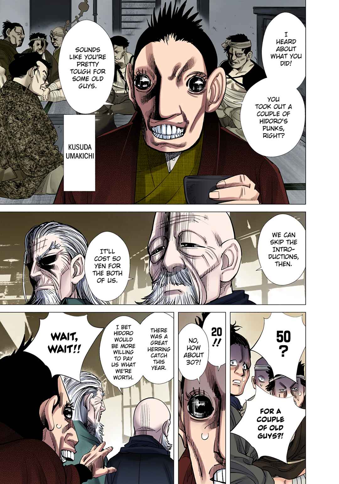 Page 11 Chapter 55 Golden Kamuy (Official Colored)