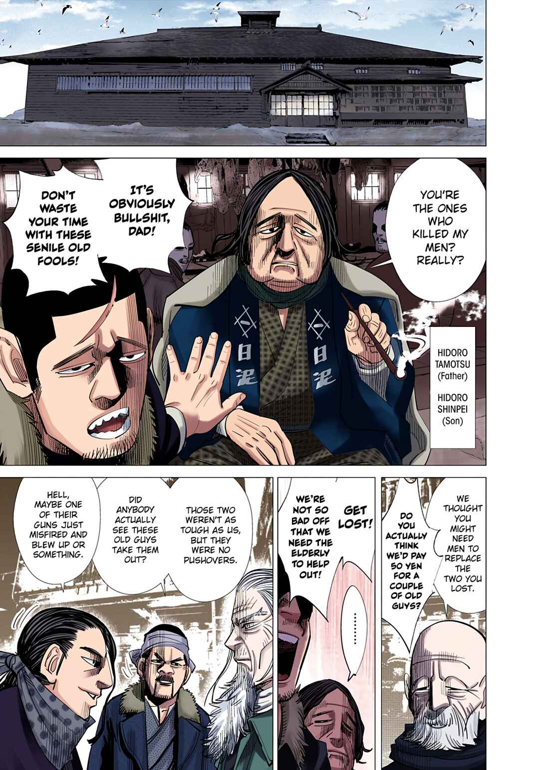 Page 13 Chapter 55 Golden Kamuy (Official Colored)