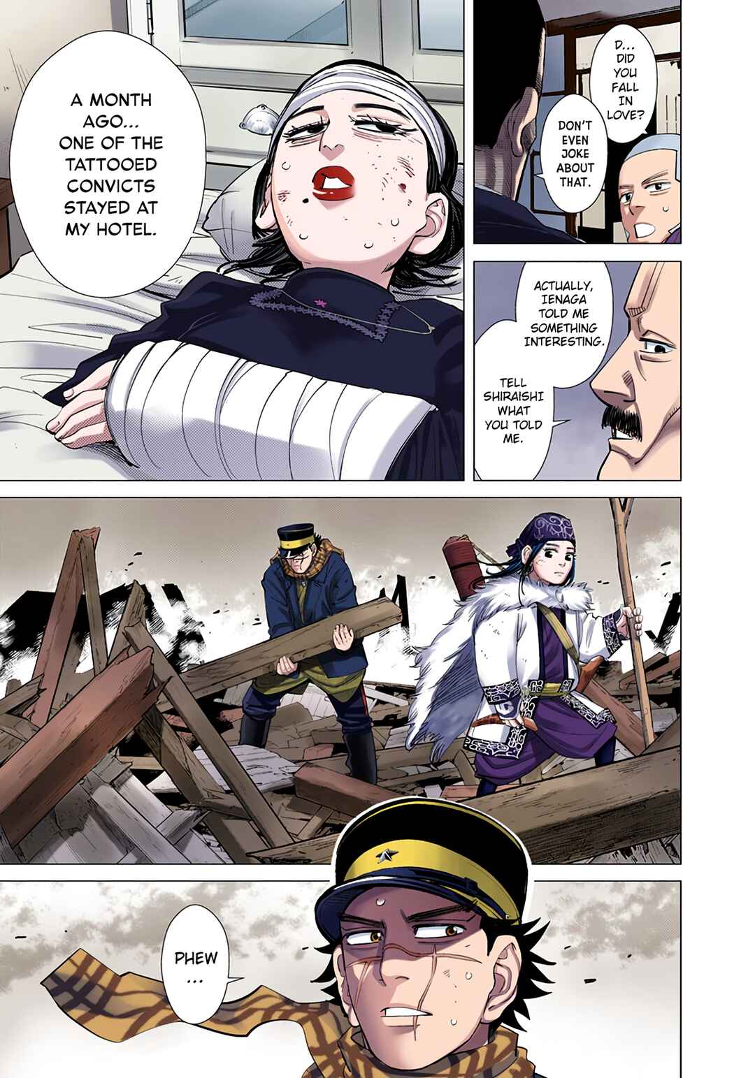 Page 4 Chapter 55 Golden Kamuy (Official Colored)