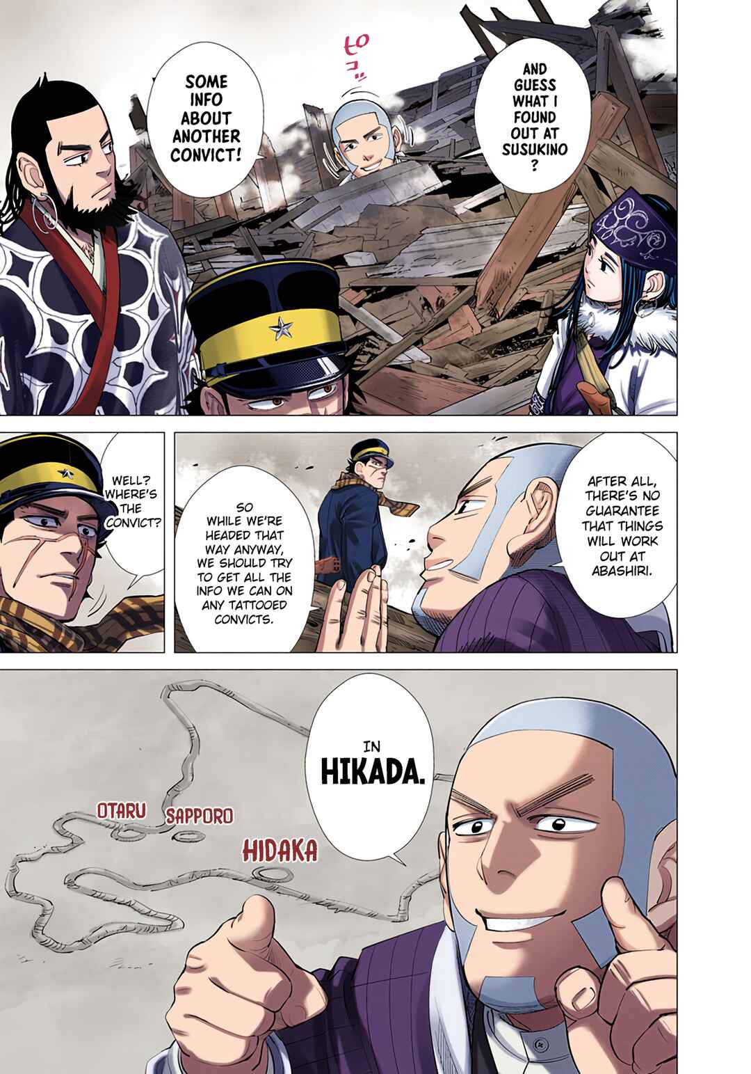Page 6 Chapter 55 Golden Kamuy (Official Colored)