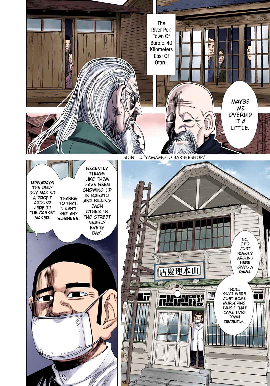 Page 8 Chapter 55 Golden Kamuy (Official Colored)