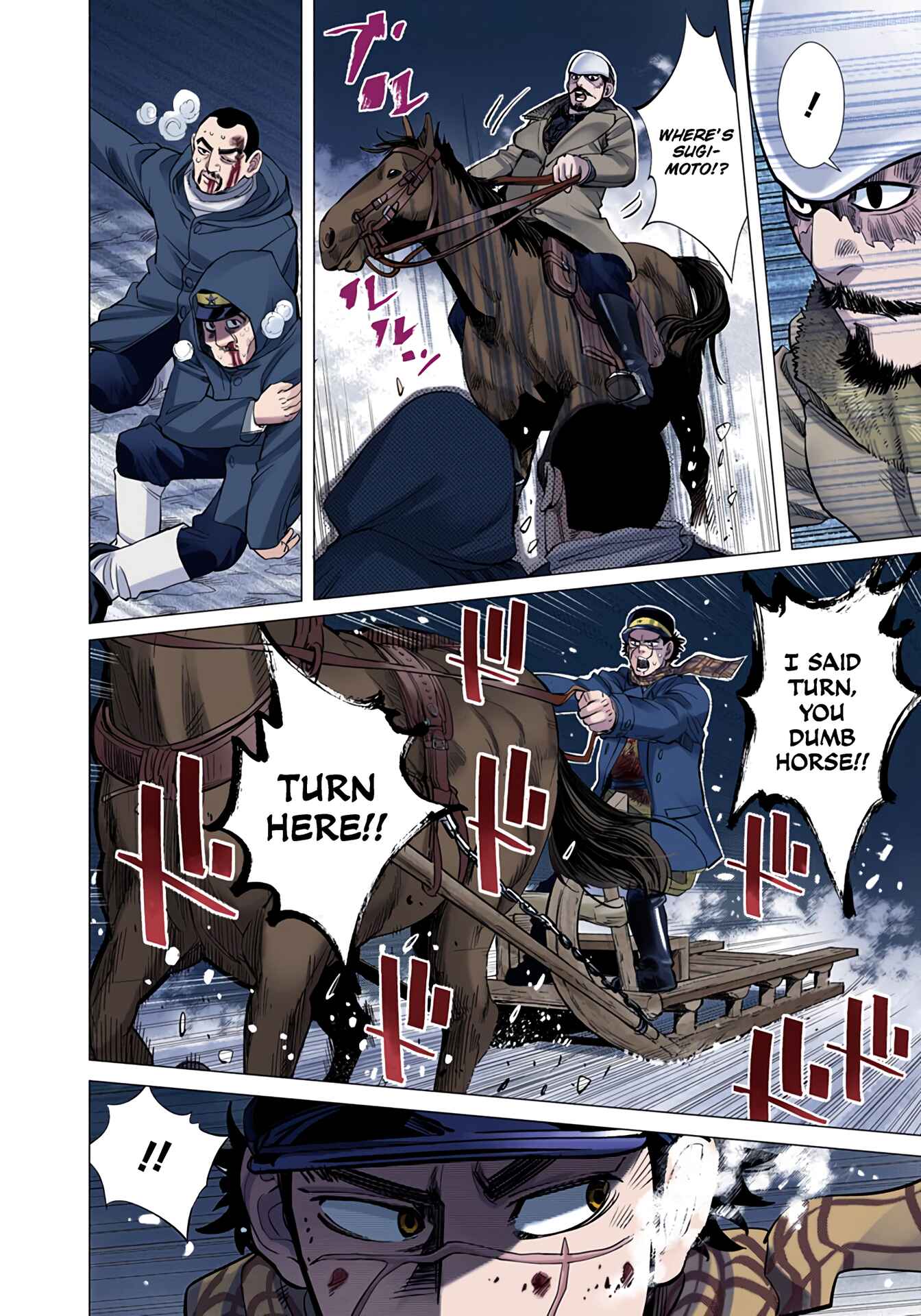 Page 8 Chapter 19 Golden Kamuy (Official Colored)