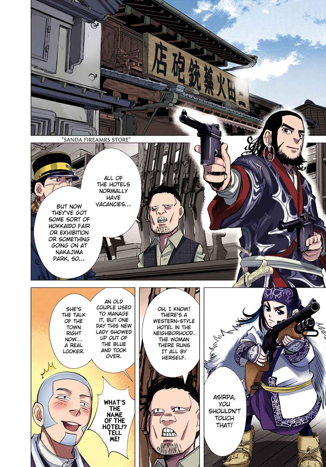 Page 16 Chapter 50 Golden Kamuy (Official Colored)
