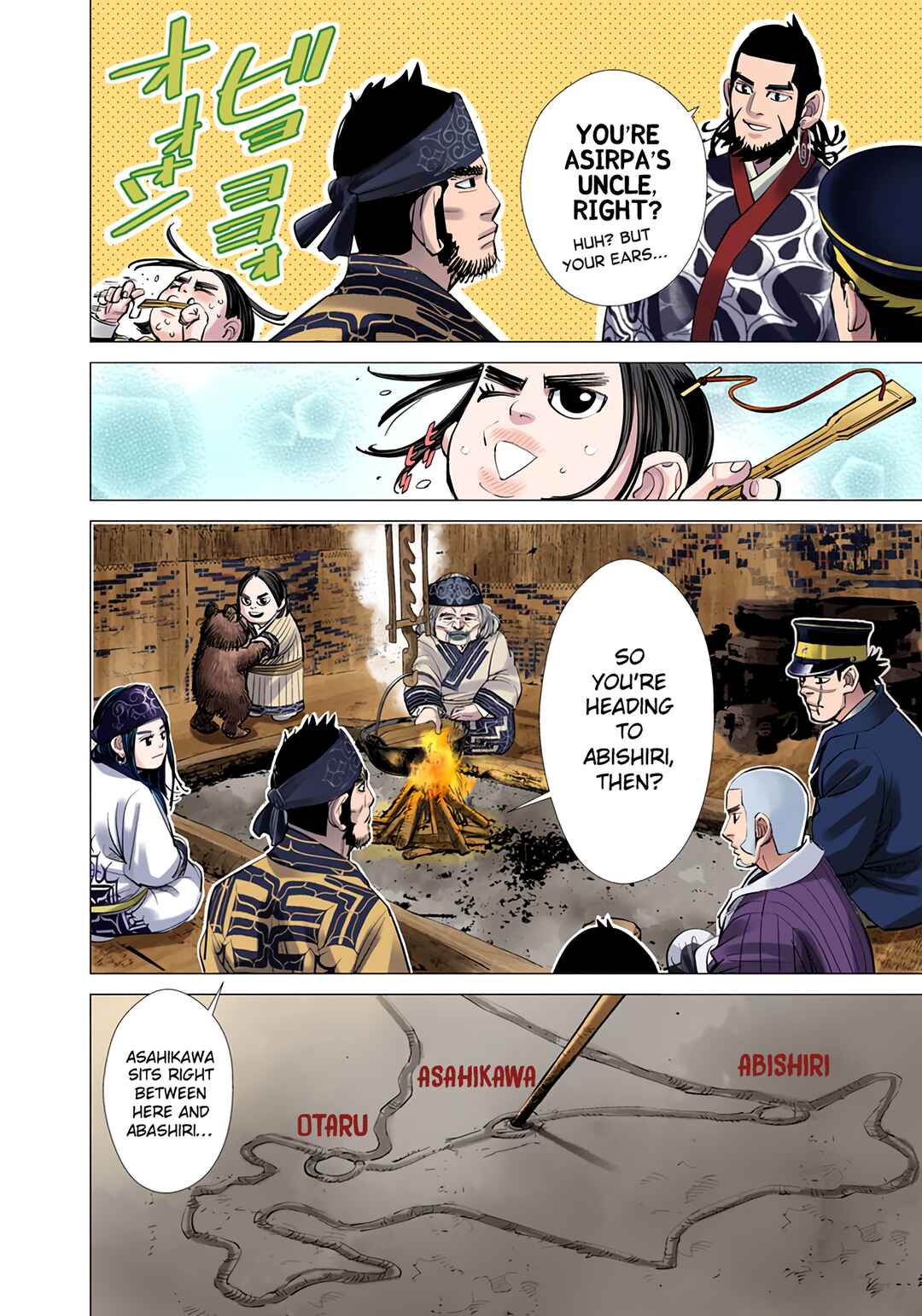 Page 4 Chapter 50 Golden Kamuy (Official Colored)