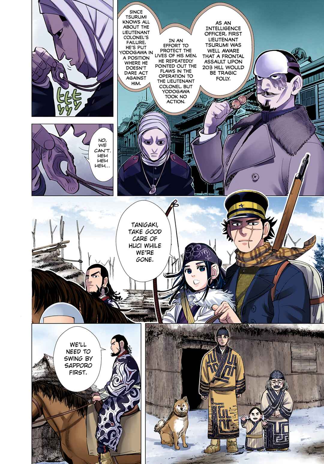 Page 6 Chapter 50 Golden Kamuy (Official Colored)