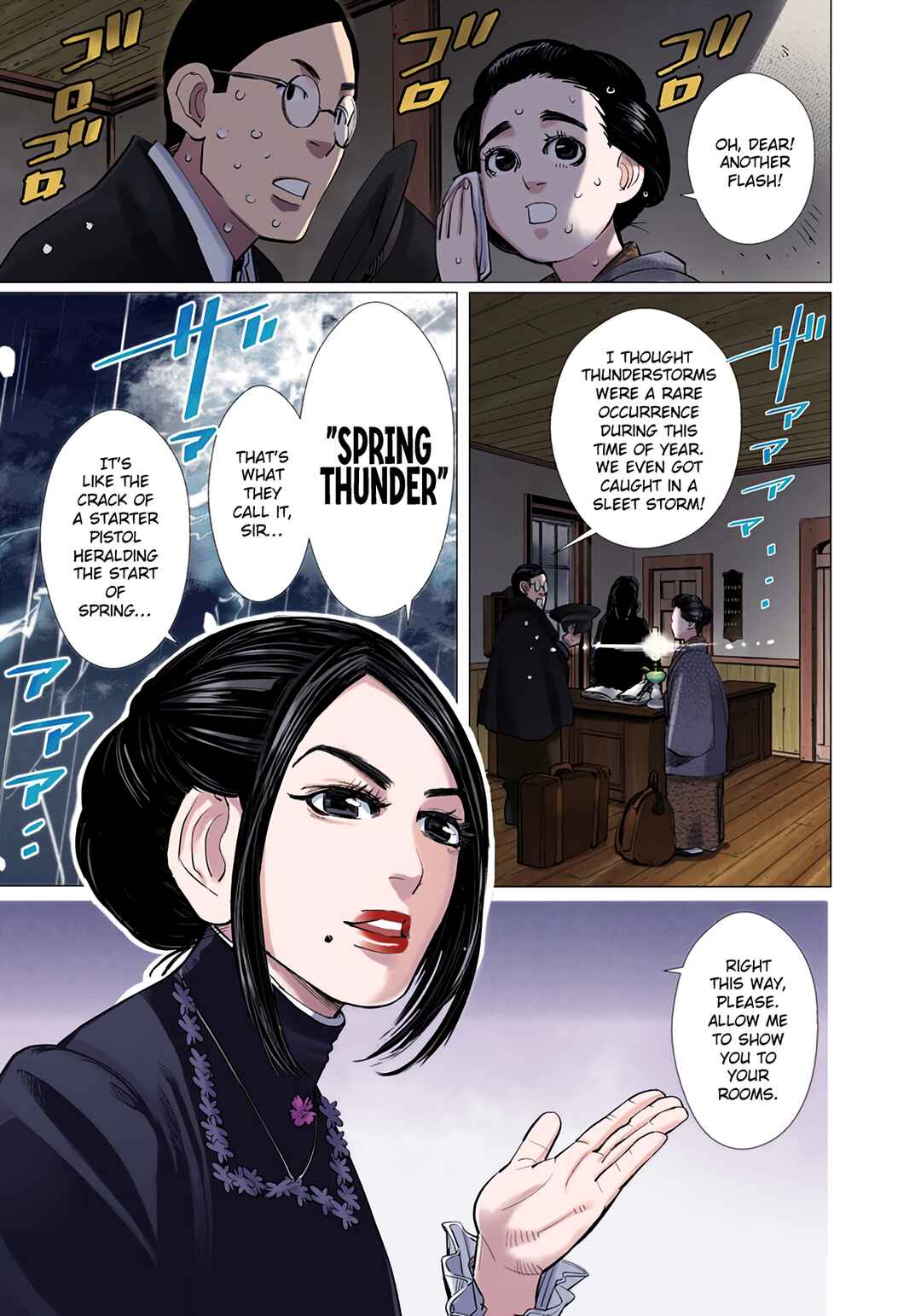Page 9 Chapter 50 Golden Kamuy (Official Colored)