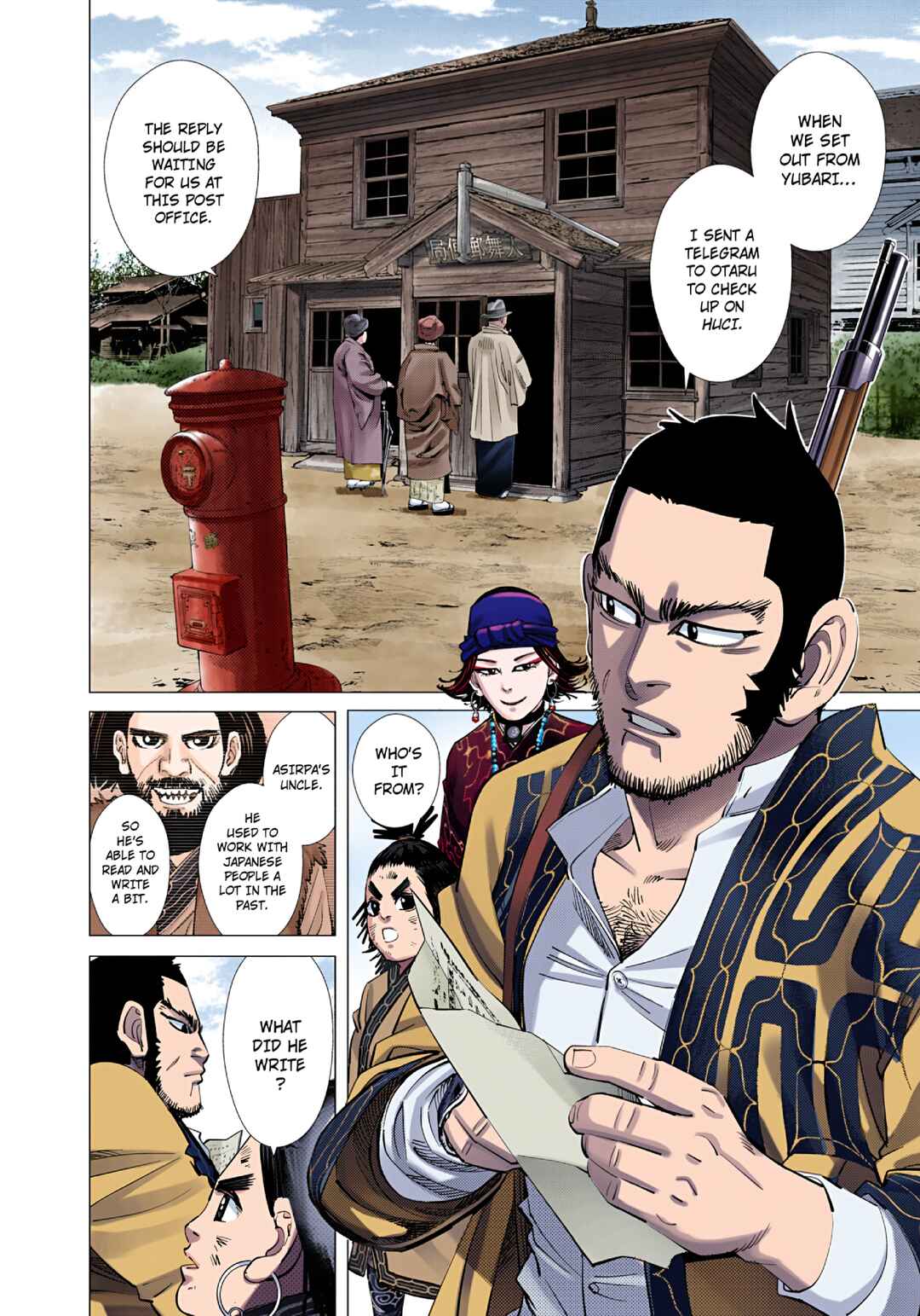 Page 2 Chapter 102 Golden Kamuy (Official Colored)