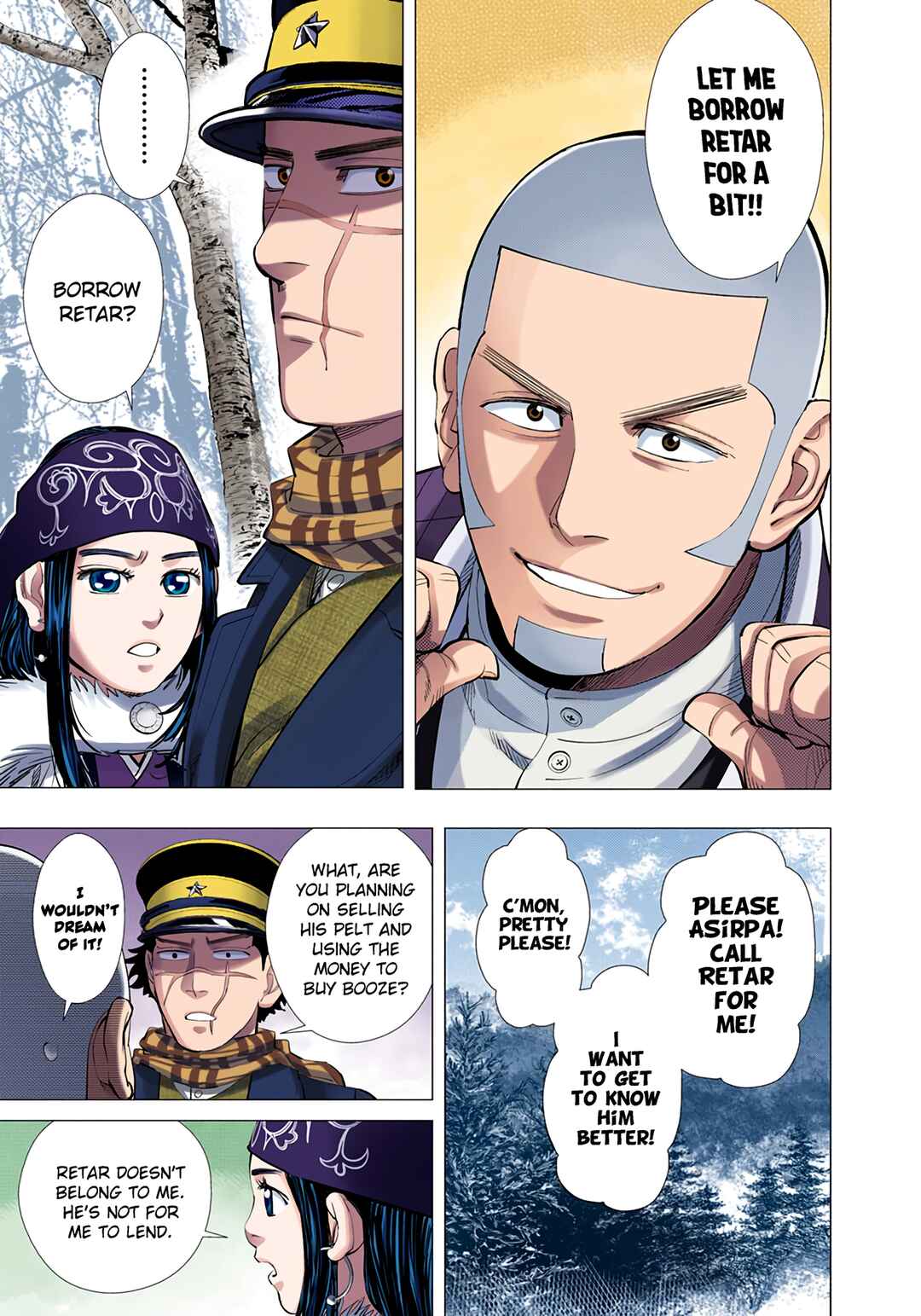 Page 3 Chapter 36 Golden Kamuy (Official Colored)