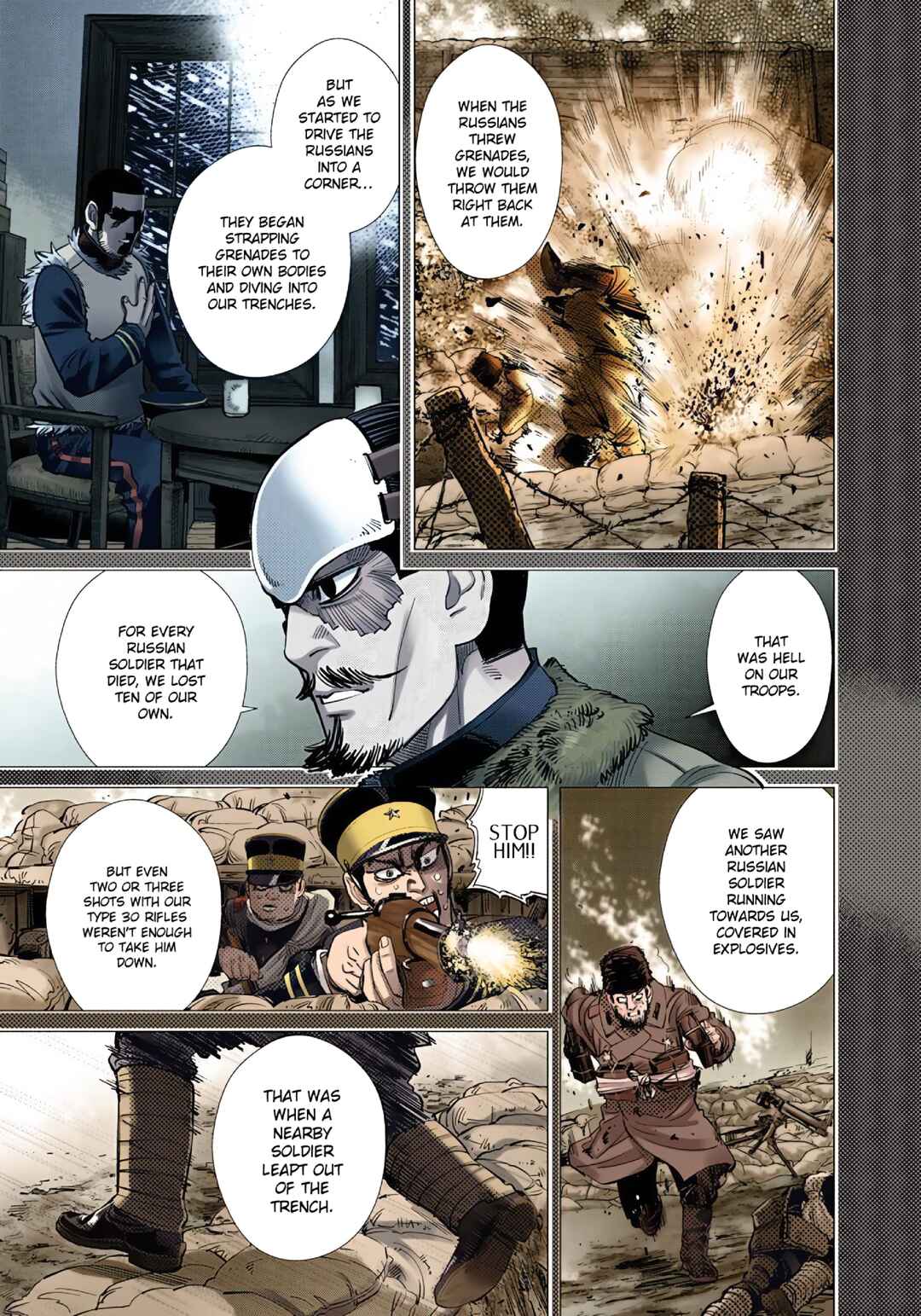 Page 4 Chapter 76 Golden Kamuy (Official Colored)