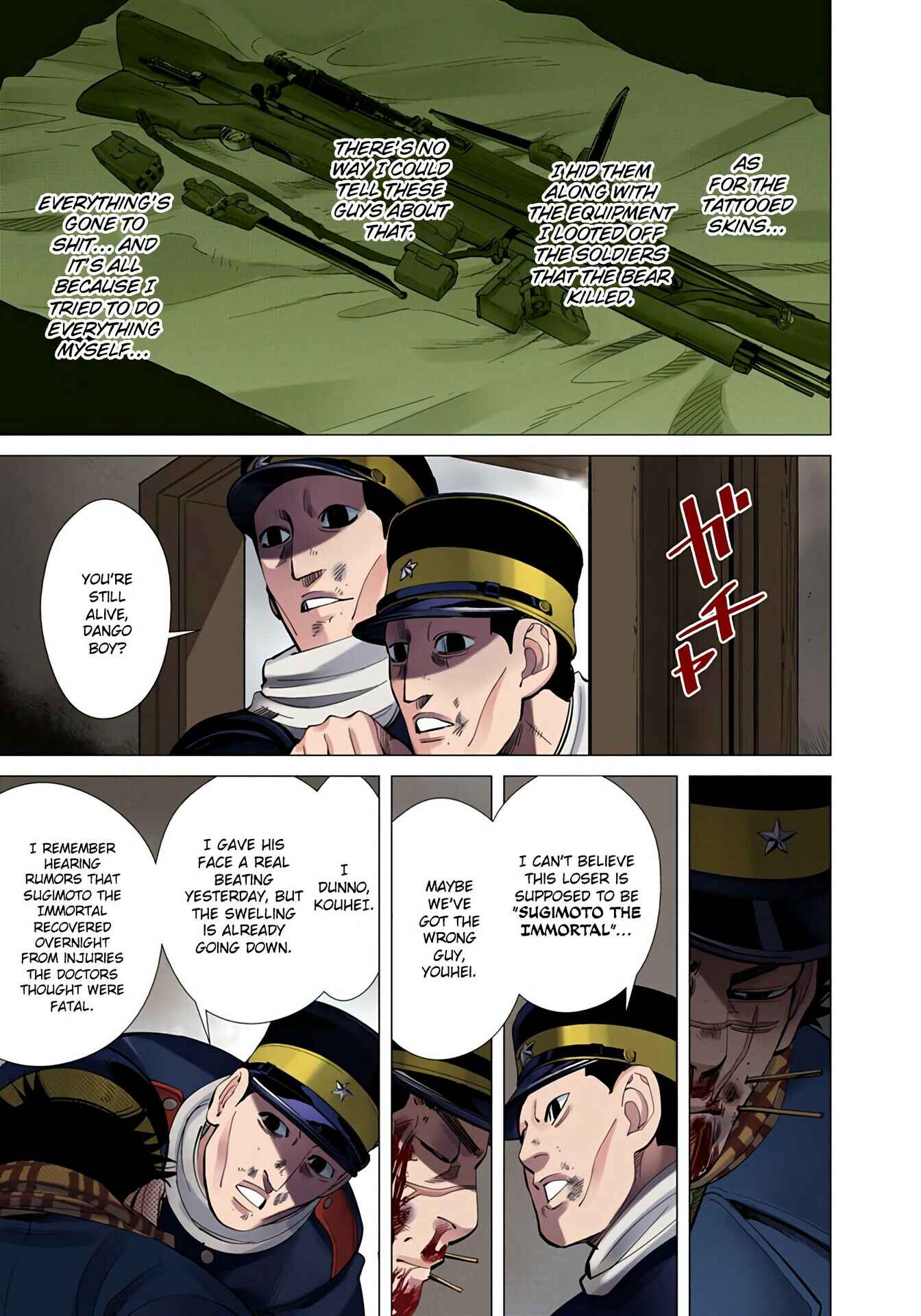 Page 13 Chapter 17 Golden Kamuy (Official Colored)