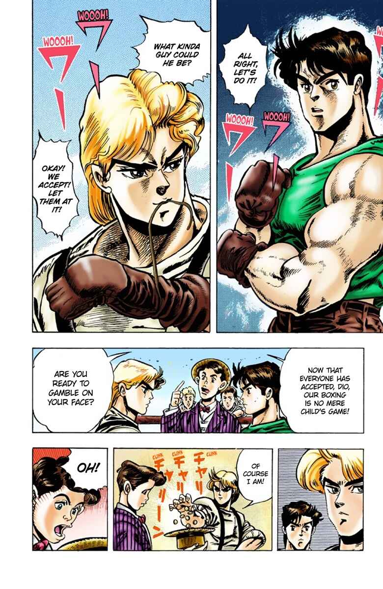 Page 15 Chapter 2 JoJos Bizarre Adventure, Part 1: Phantom Blood (Official Colored)