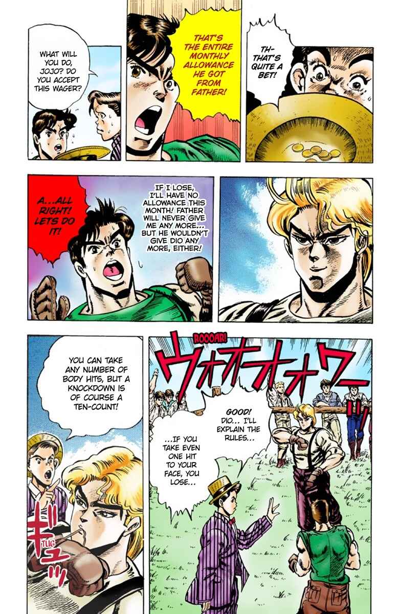 Page 16 Chapter 2 JoJos Bizarre Adventure, Part 1: Phantom Blood (Official Colored)