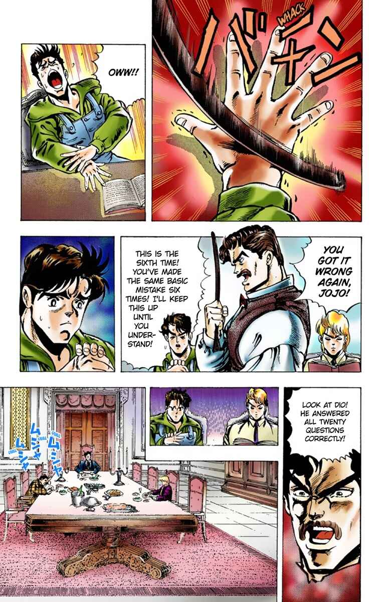 Page 8 Chapter 2 JoJos Bizarre Adventure, Part 1: Phantom Blood (Official Colored)
