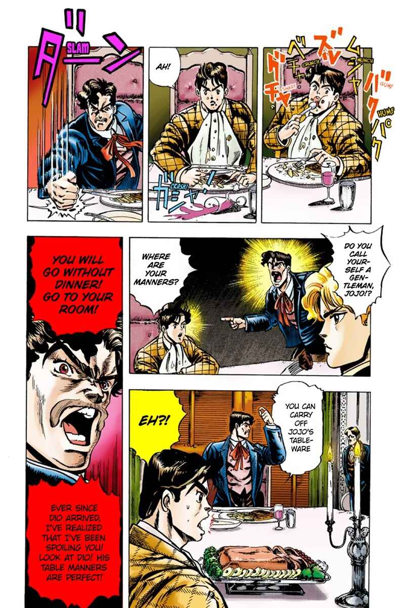 Page 9 Chapter 2 JoJos Bizarre Adventure, Part 1: Phantom Blood (Official Colored)