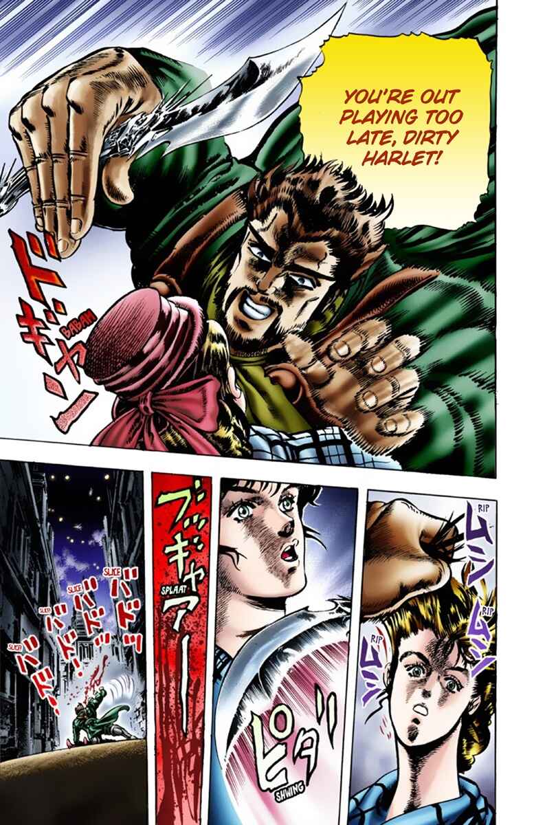 Page 8 Chapter 18 JoJos Bizarre Adventure, Part 1: Phantom Blood (Official Colored)