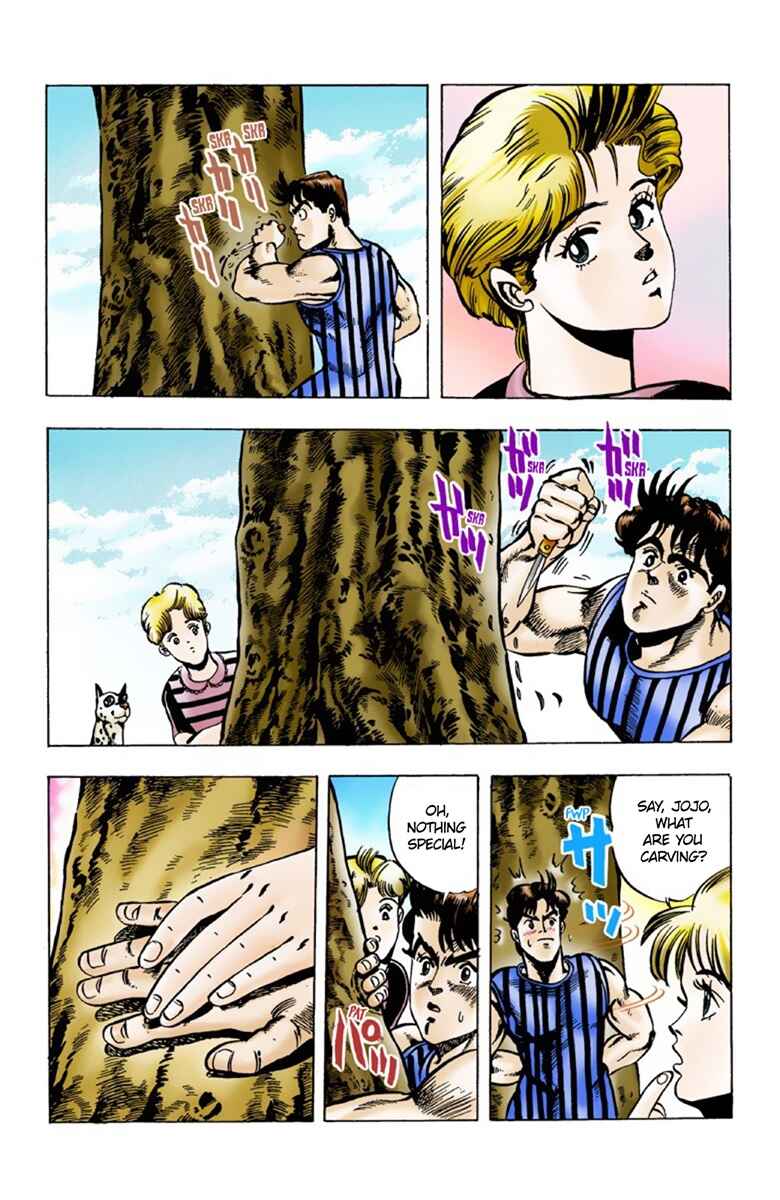 Page 17 Chapter 3 JoJos Bizarre Adventure, Part 1: Phantom Blood (Official Colored)
