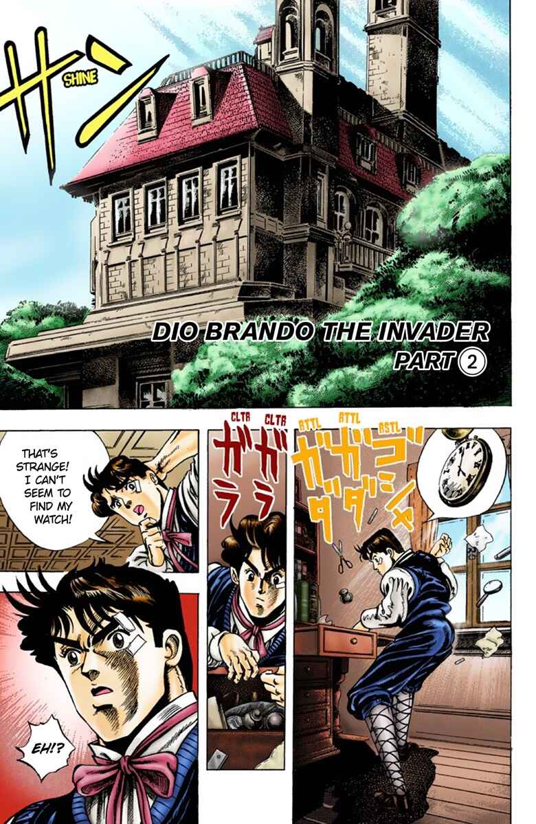 Page 2 Chapter 3 JoJos Bizarre Adventure, Part 1: Phantom Blood (Official Colored)