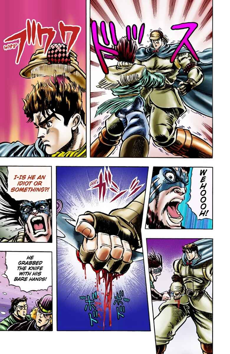 Page 18 Chapter 8 JoJos Bizarre Adventure, Part 1: Phantom Blood (Official Colored)