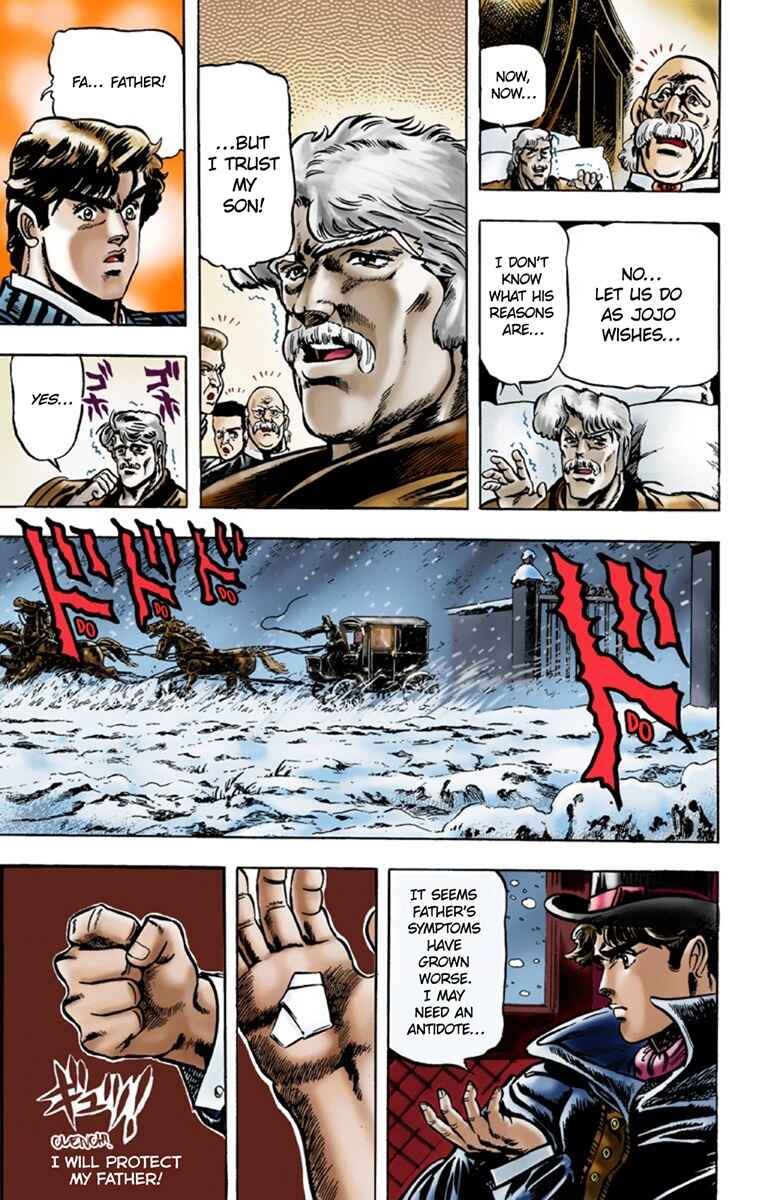 Page 4 Chapter 8 JoJos Bizarre Adventure, Part 1: Phantom Blood (Official Colored)