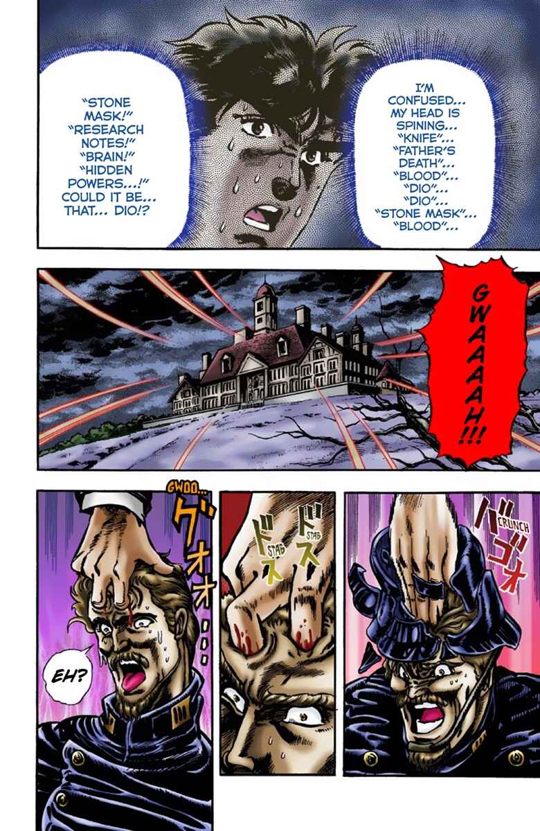 Page 13 Chapter 13 JoJos Bizarre Adventure, Part 1: Phantom Blood (Official Colored)