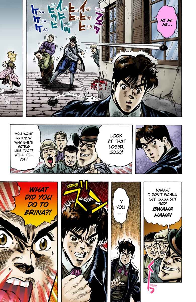 Page 14 Chapter 4 JoJos Bizarre Adventure, Part 1: Phantom Blood (Official Colored)