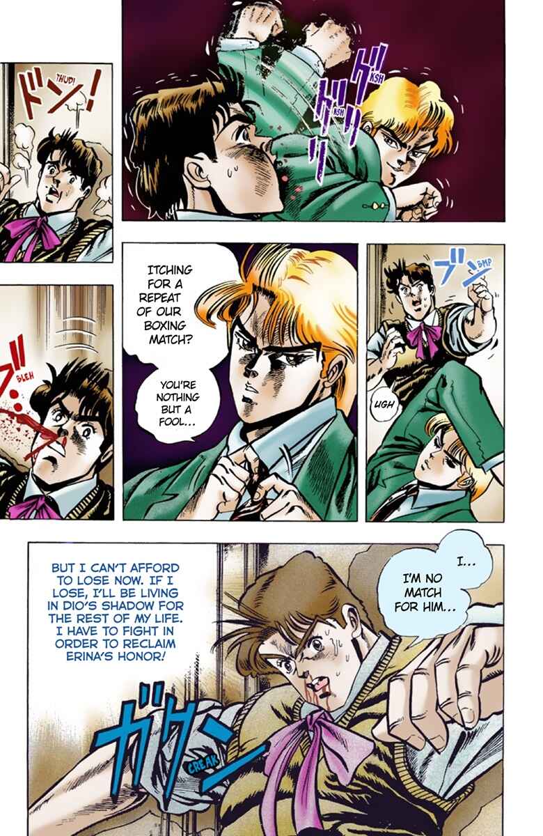 Page 18 Chapter 4 JoJos Bizarre Adventure, Part 1: Phantom Blood (Official Colored)