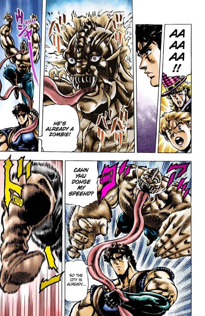 Page 8 Chapter 36 JoJos Bizarre Adventure, Part 1: Phantom Blood (Official Colored)