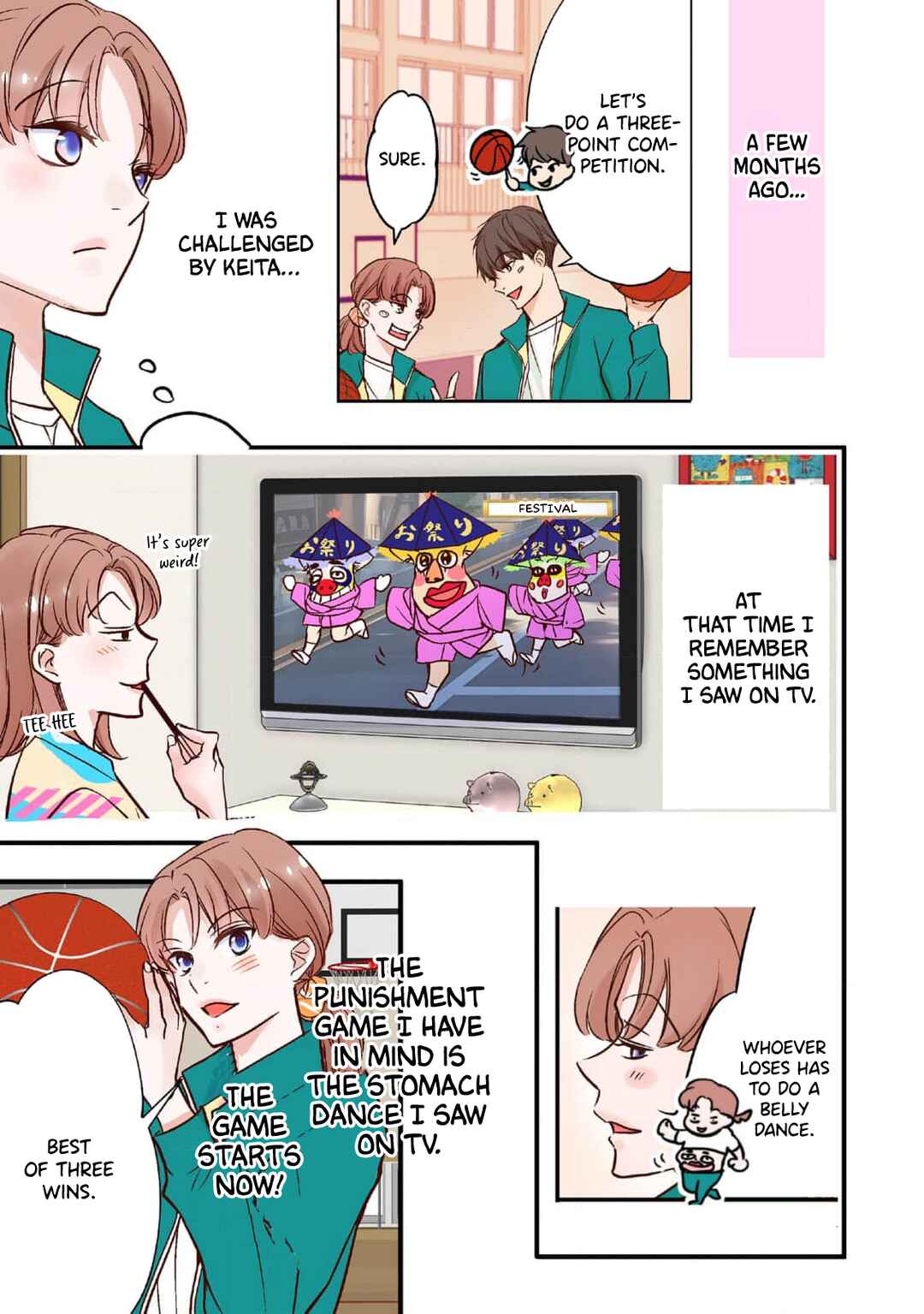 Page 4 Chapter 8.5 Tomodachi Nano ni Kiss o Shita