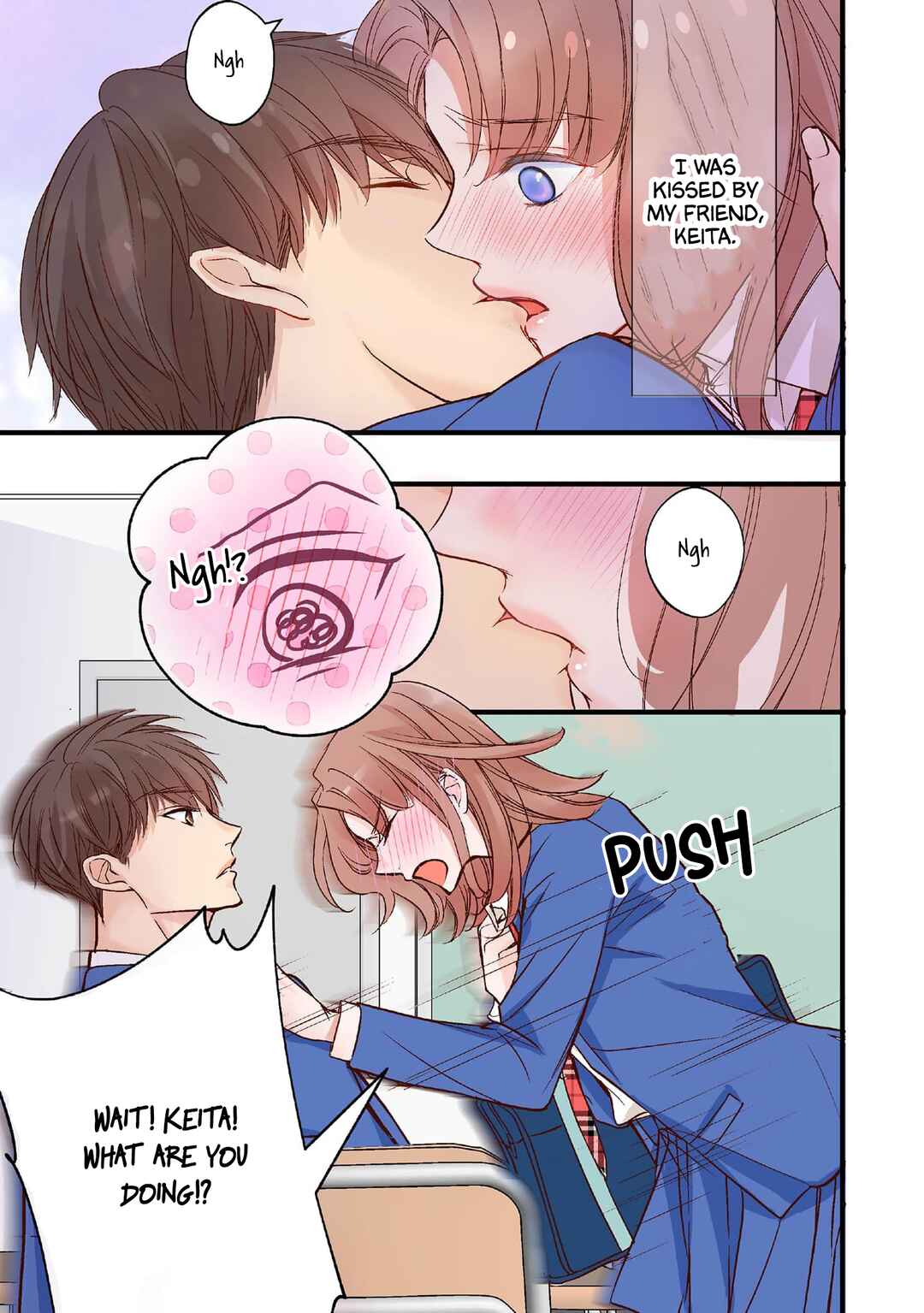 Page 3 Chapter 2 Tomodachi Nano ni Kiss o Shita