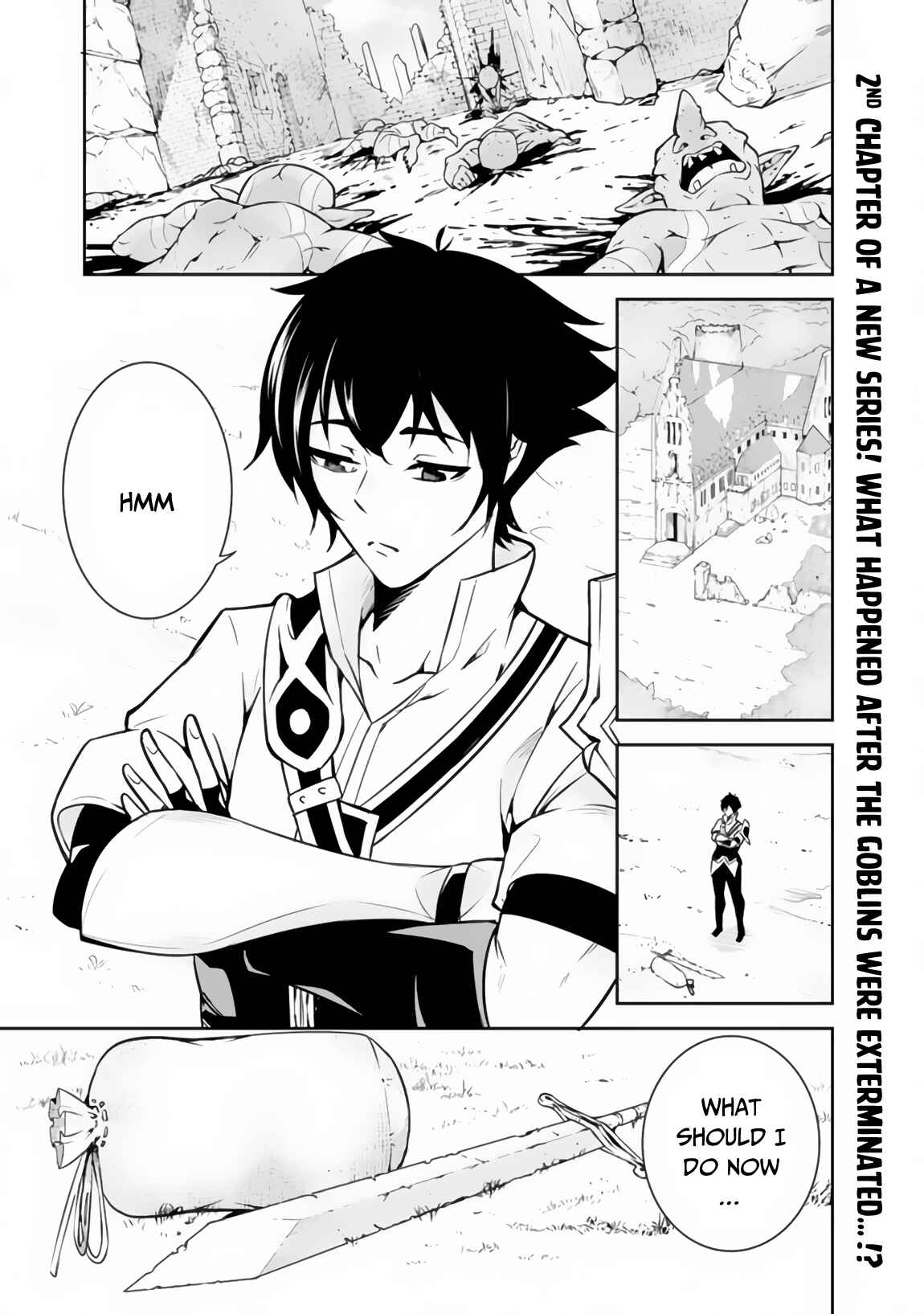 Page 2 Chapter 2 Shijou Saikyou no Mahou Kenshi, F Rank Boukensha ni Tensei Suru ~Kensei to Matei, 2 Tsu no Zense wo motta Otoko no Eiyuutan~