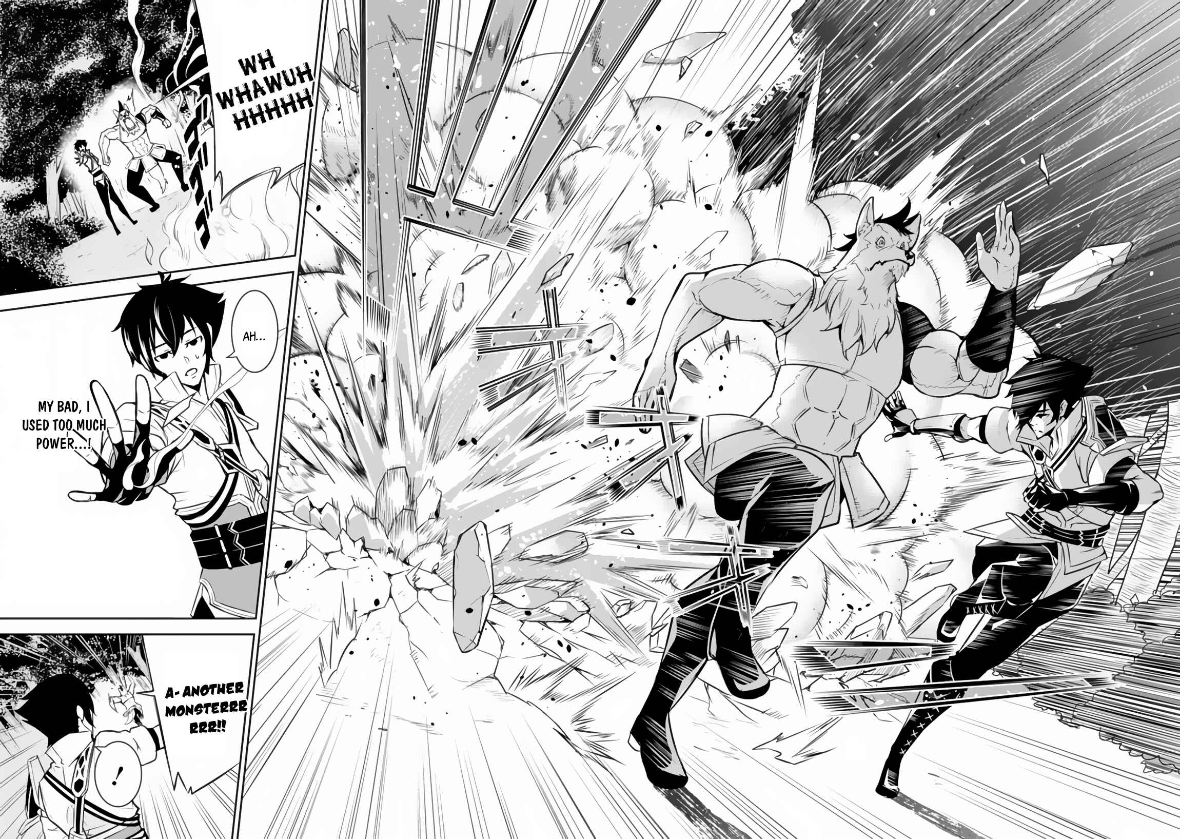Page 13 Chapter 3 Shijou Saikyou no Mahou Kenshi, F Rank Boukensha ni Tensei Suru ~Kensei to Matei, 2 Tsu no Zense wo motta Otoko no Eiyuutan~