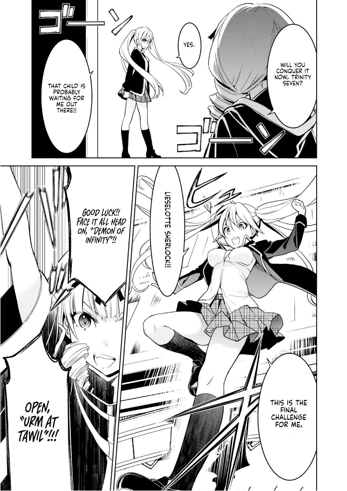 Page 25 Chapter 16 Trinity Seven: Liese Chronicle