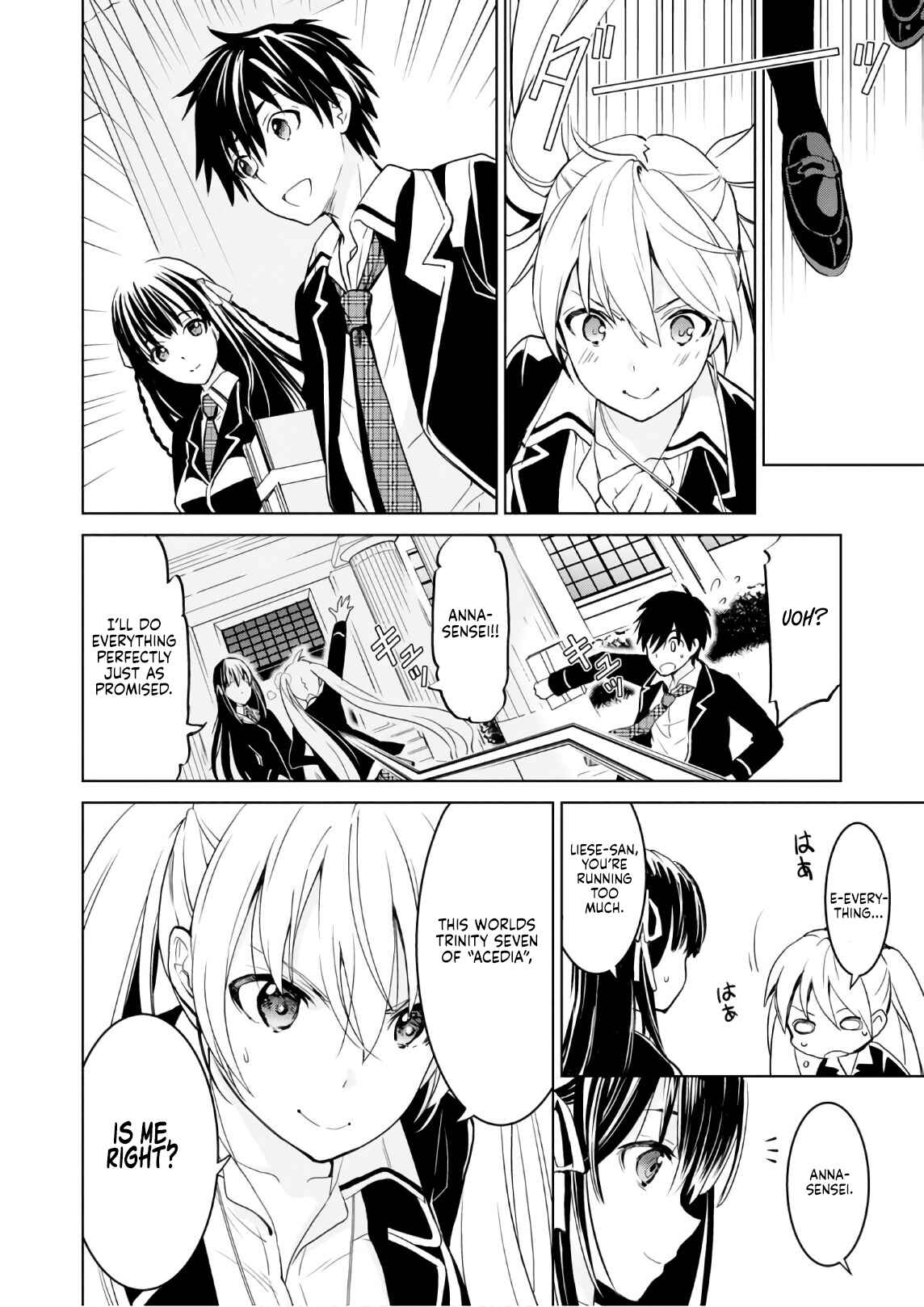 Page 28 Chapter 16 Trinity Seven: Liese Chronicle