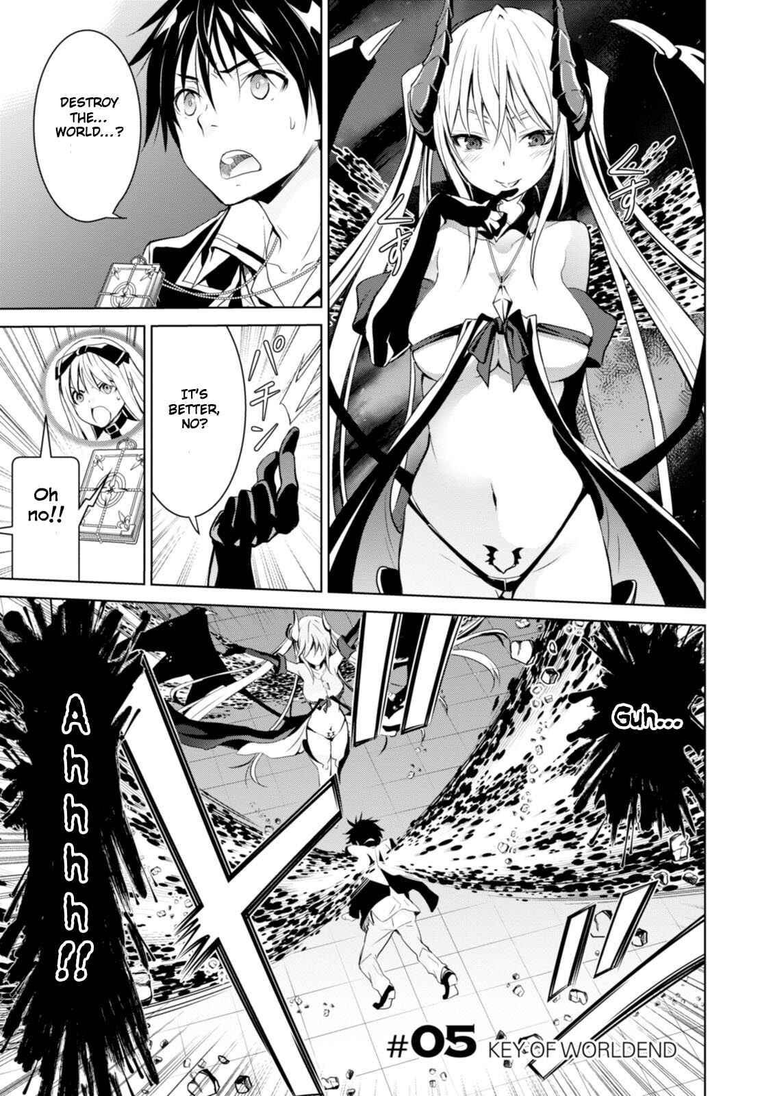 Page 1 Chapter 5 Trinity Seven: Liese Chronicle