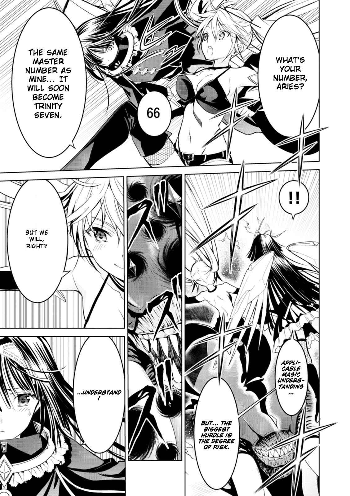 Page 7 Chapter 5 Trinity Seven: Liese Chronicle