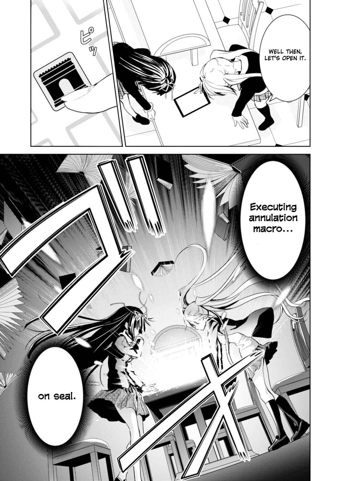 Page 11 Chapter 4 Trinity Seven: Liese Chronicle