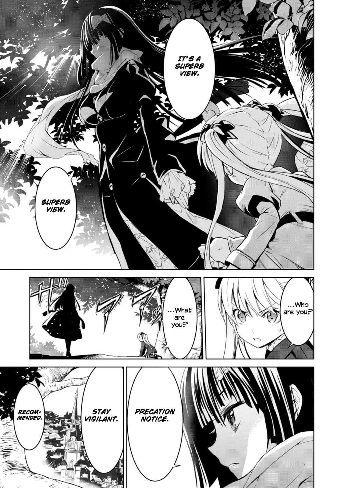 Page 7 Chapter 8 Trinity Seven: Liese Chronicle