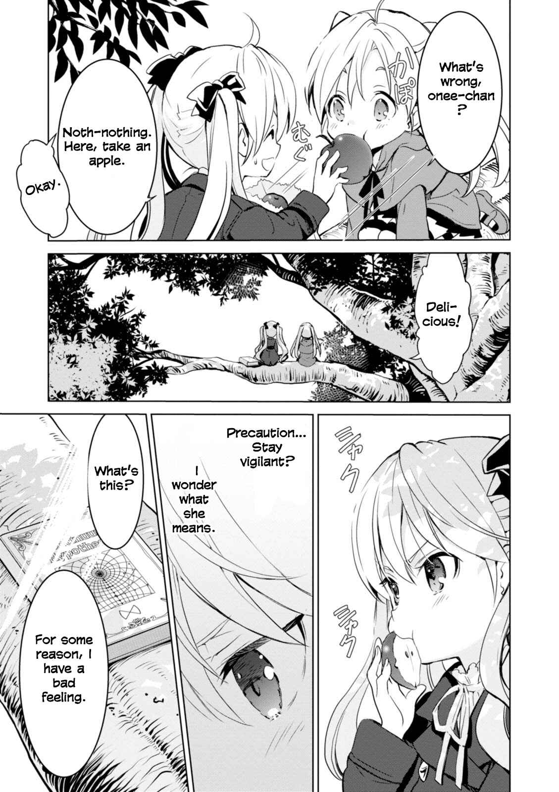 Page 9 Chapter 8 Trinity Seven: Liese Chronicle