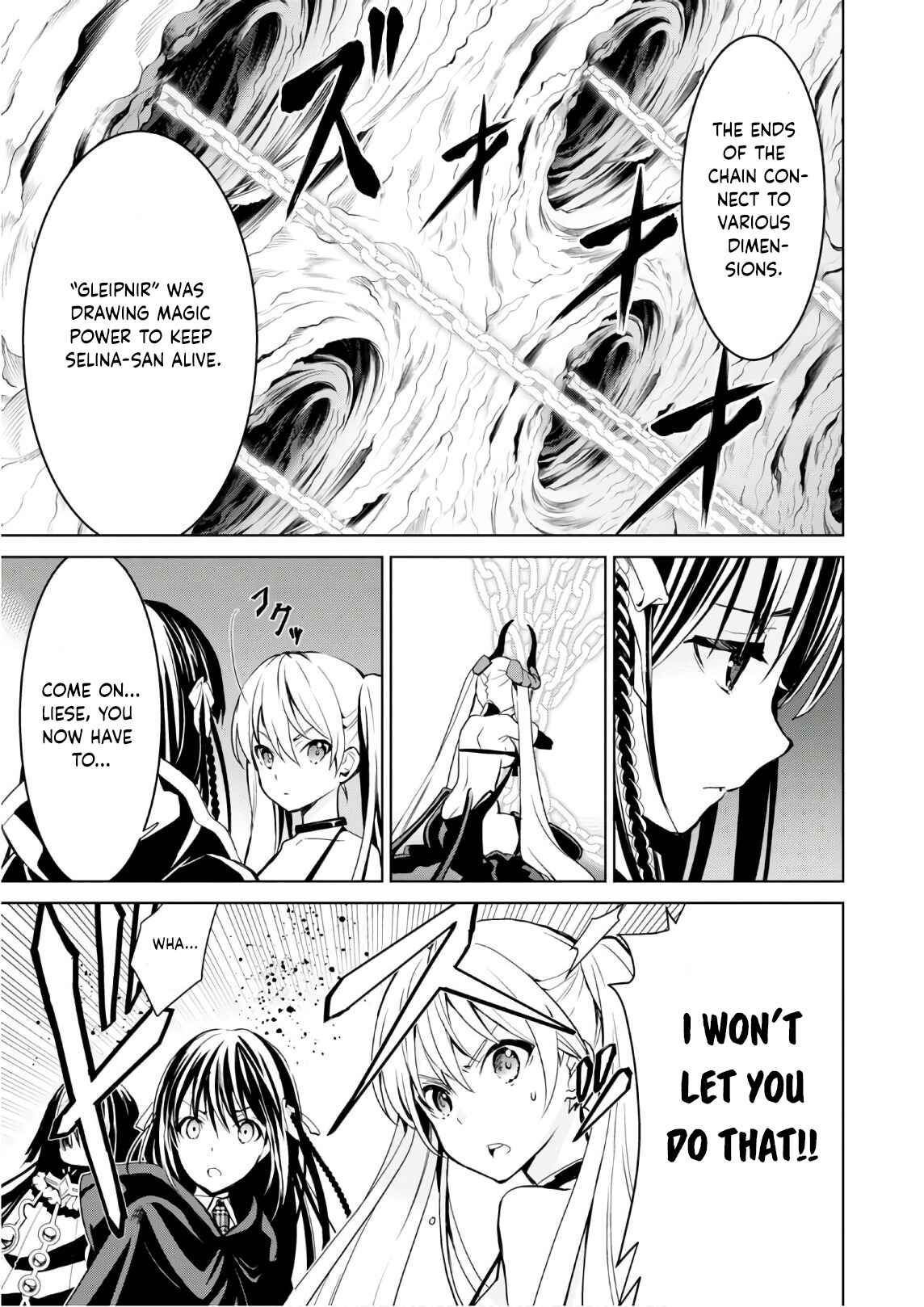Page 7 Chapter 12 Trinity Seven: Liese Chronicle