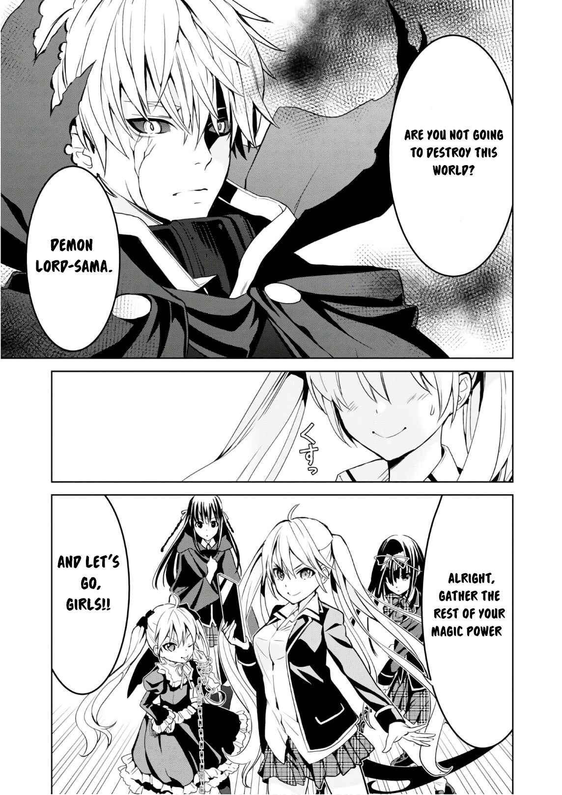 Page 30 Chapter 13 Trinity Seven: Liese Chronicle