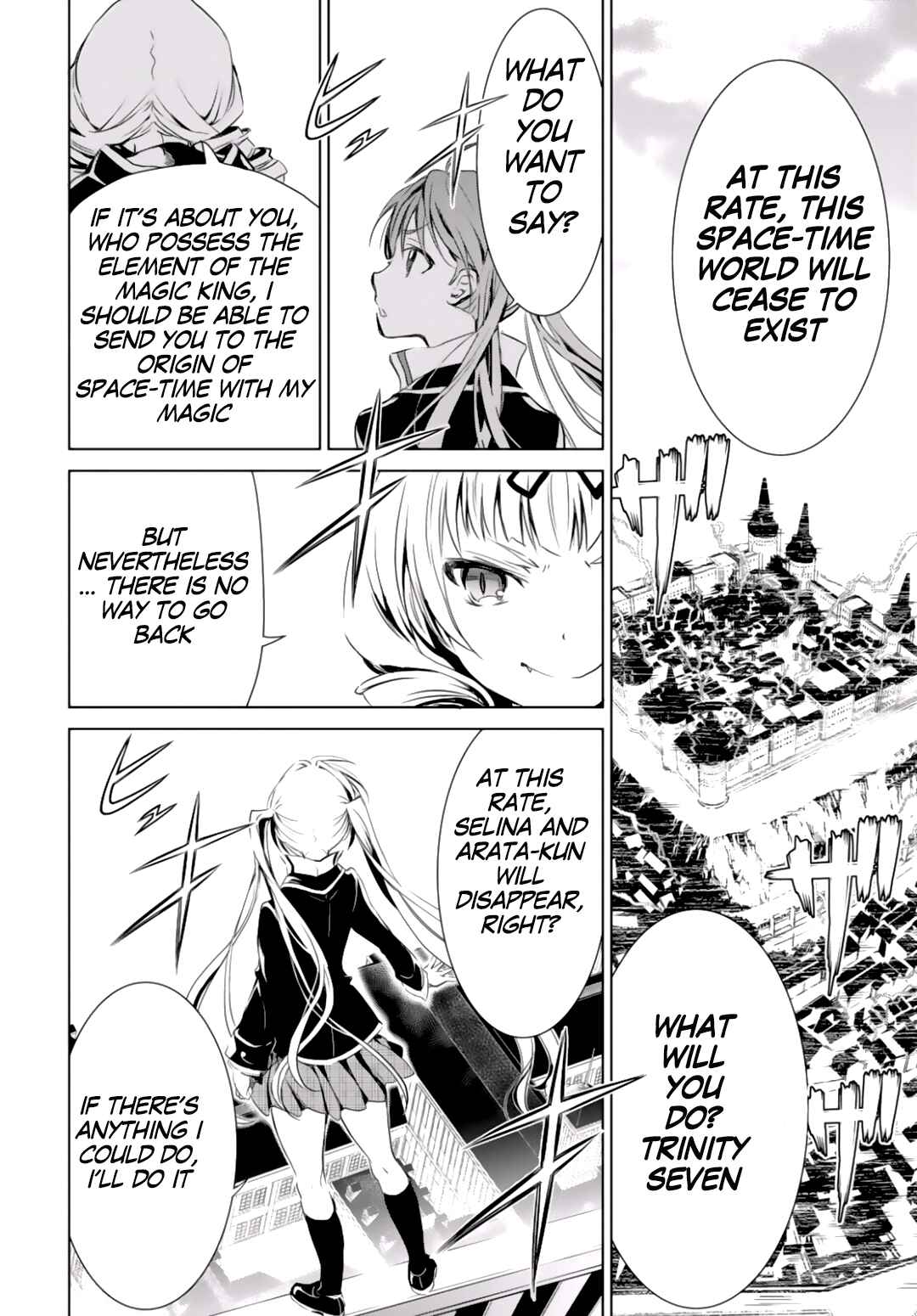 Page 12 Chapter 1.1 Trinity Seven: Liese Chronicle