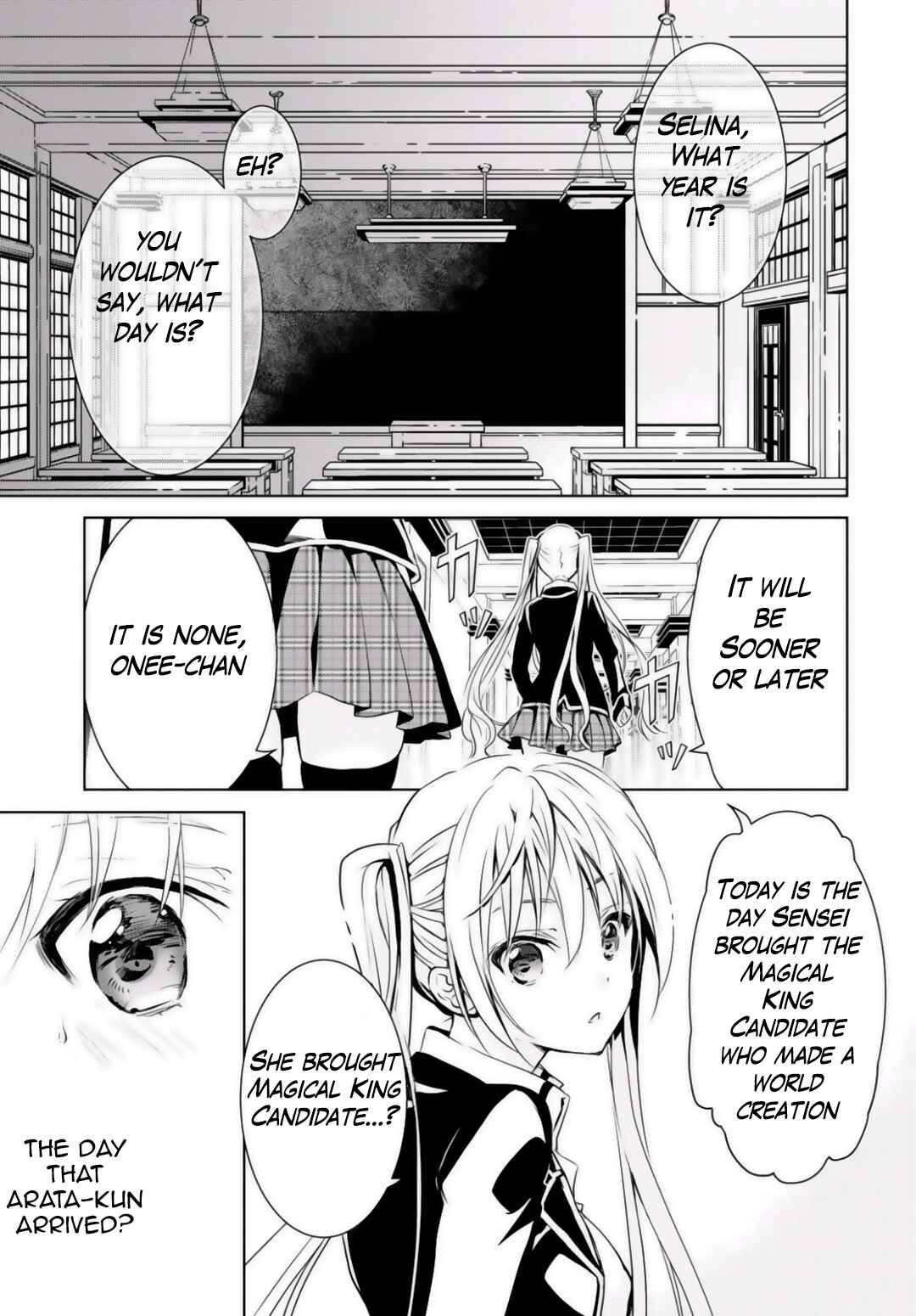 Page 17 Chapter 1.1 Trinity Seven: Liese Chronicle
